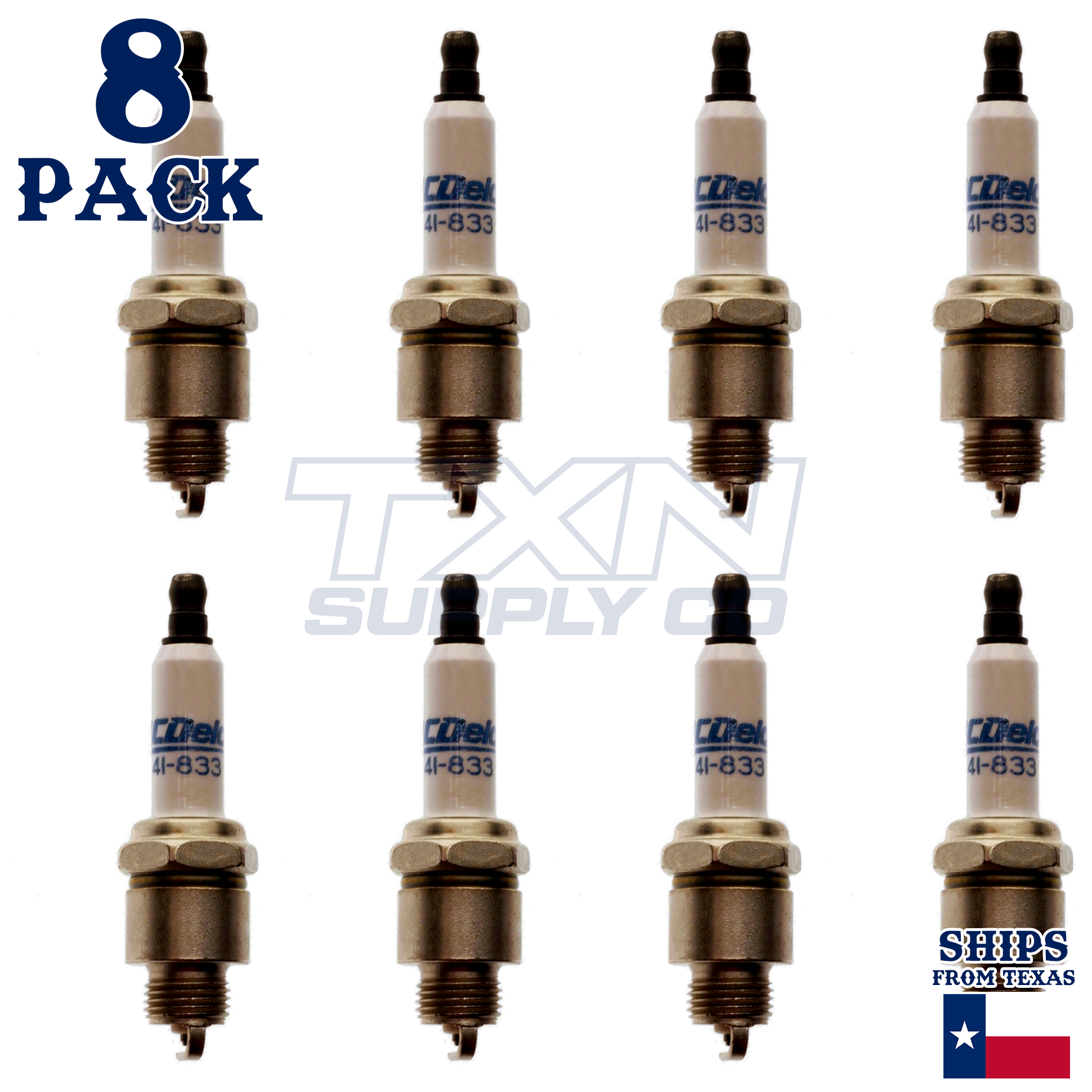 ACDelco 41-833 Spark Plugs 8 Pack - Image 2