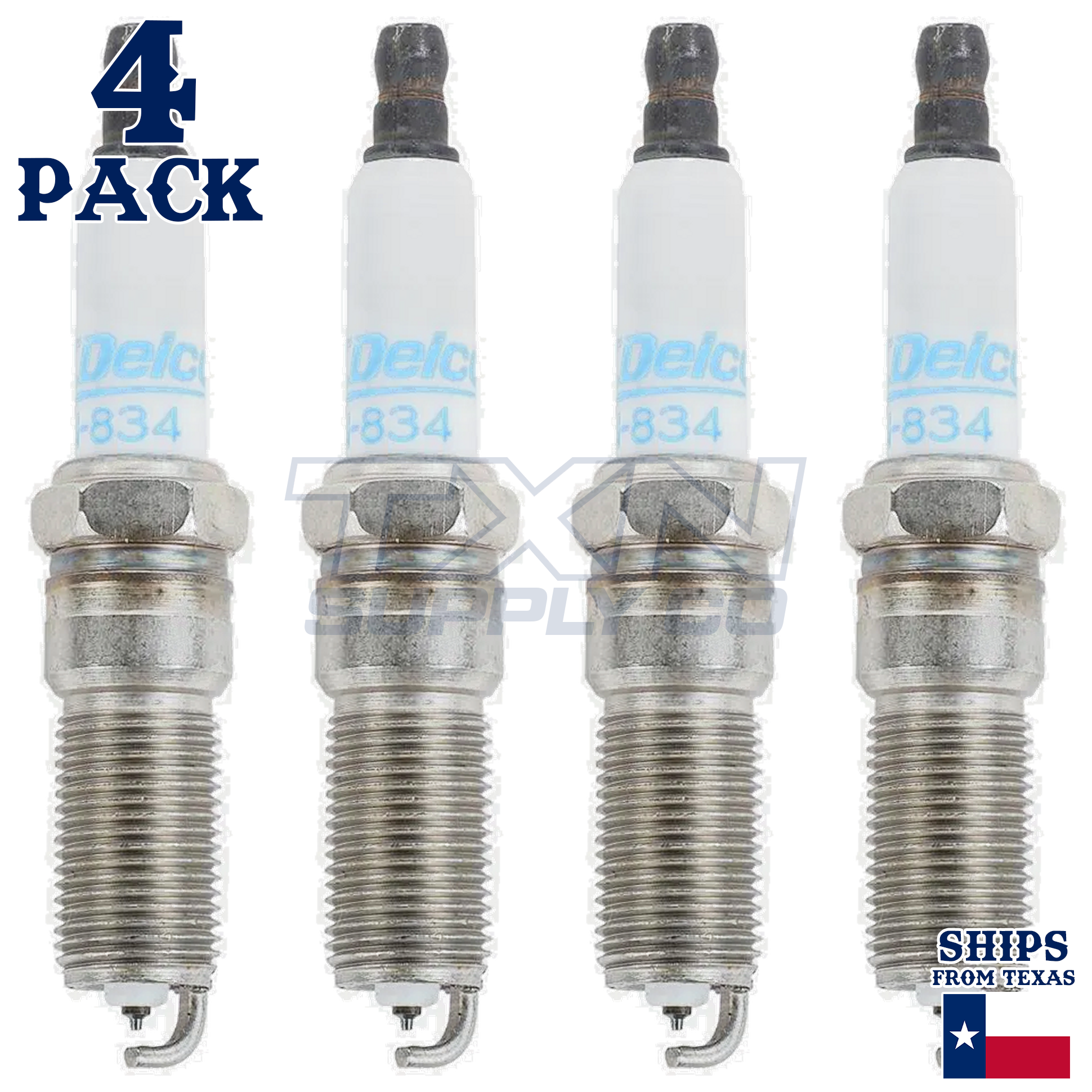 4 ACDelco 41-834 Double Platinum Spark Plugs 2000-2002 for Chrysler PT Cruiser 2.0L - Image 2