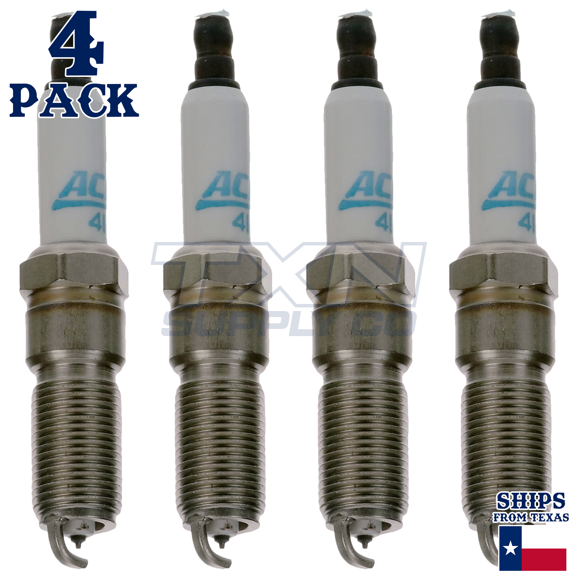 2010 GMC Terrain 2.4L ACDelco 41-834 Double Platinum Spark Plugs - 4 Pack - Image 2