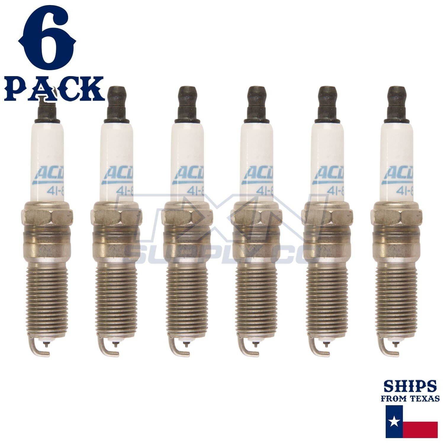 6 Pack ACDelco 41-834 Double Platinum Spark Plugs 2010 for Dodge Charger 2.7L