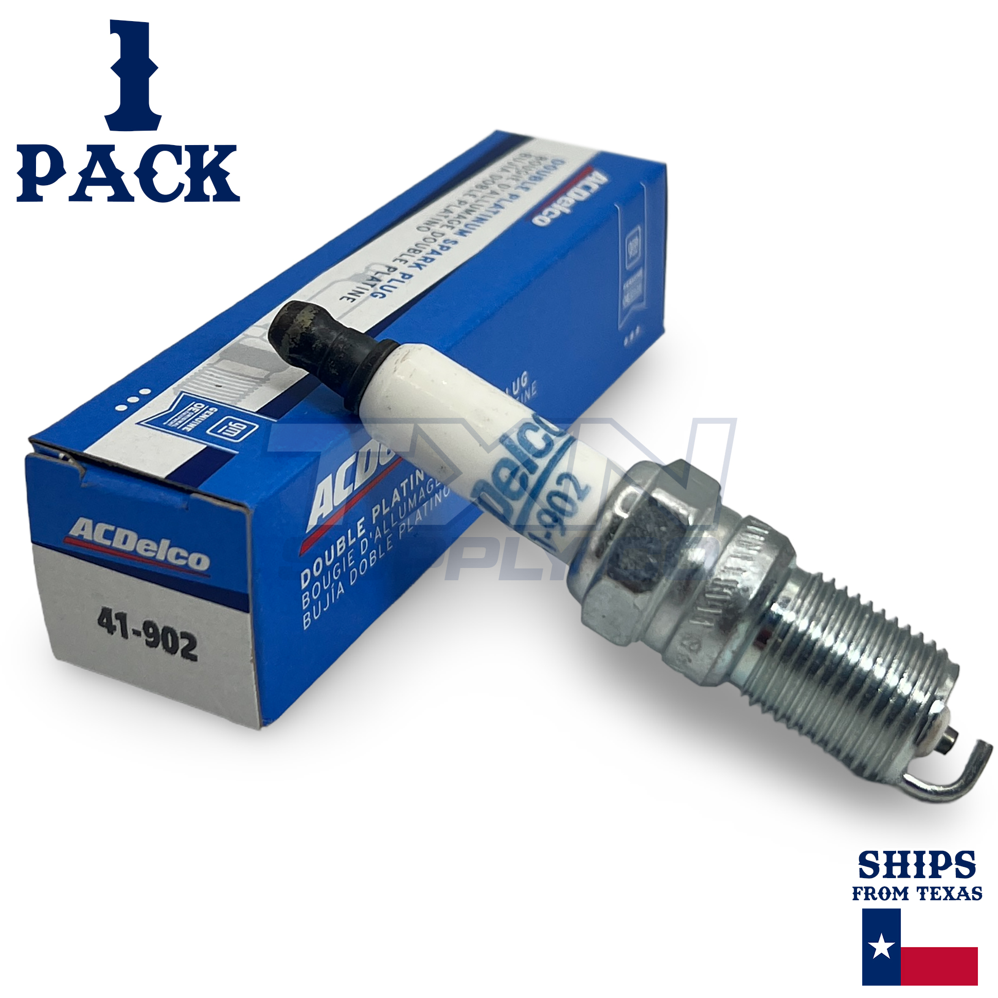 ACDelco 41-902 Spark Plug 1 Pack - Image 1