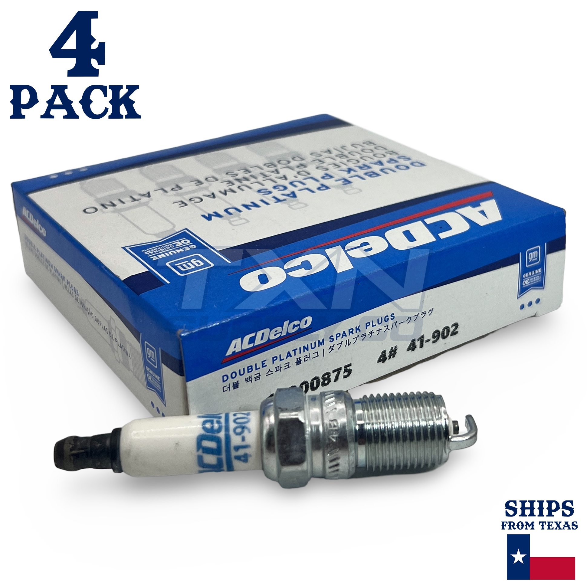 ACDelco 41-902 Spark Plugs 4 Pack - Image 1