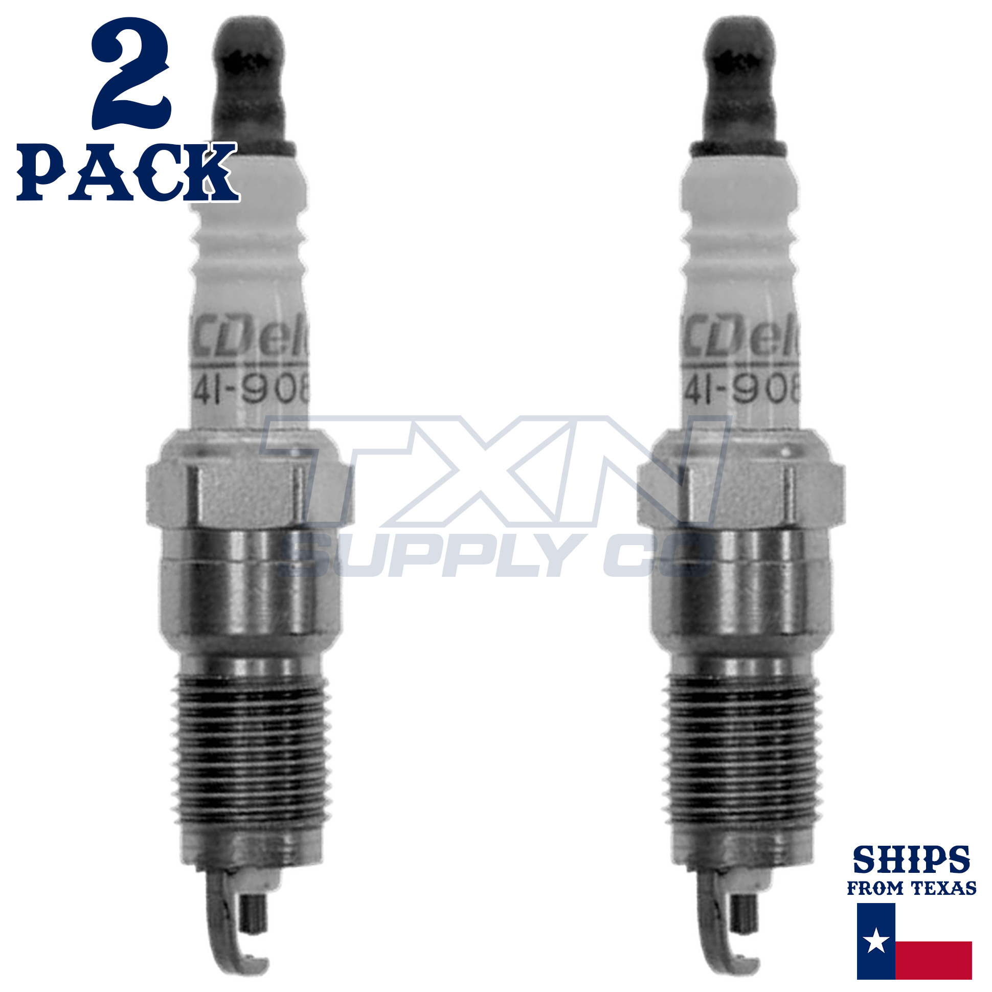 ACDelco 41-908 Spark Plugs 2 Pack