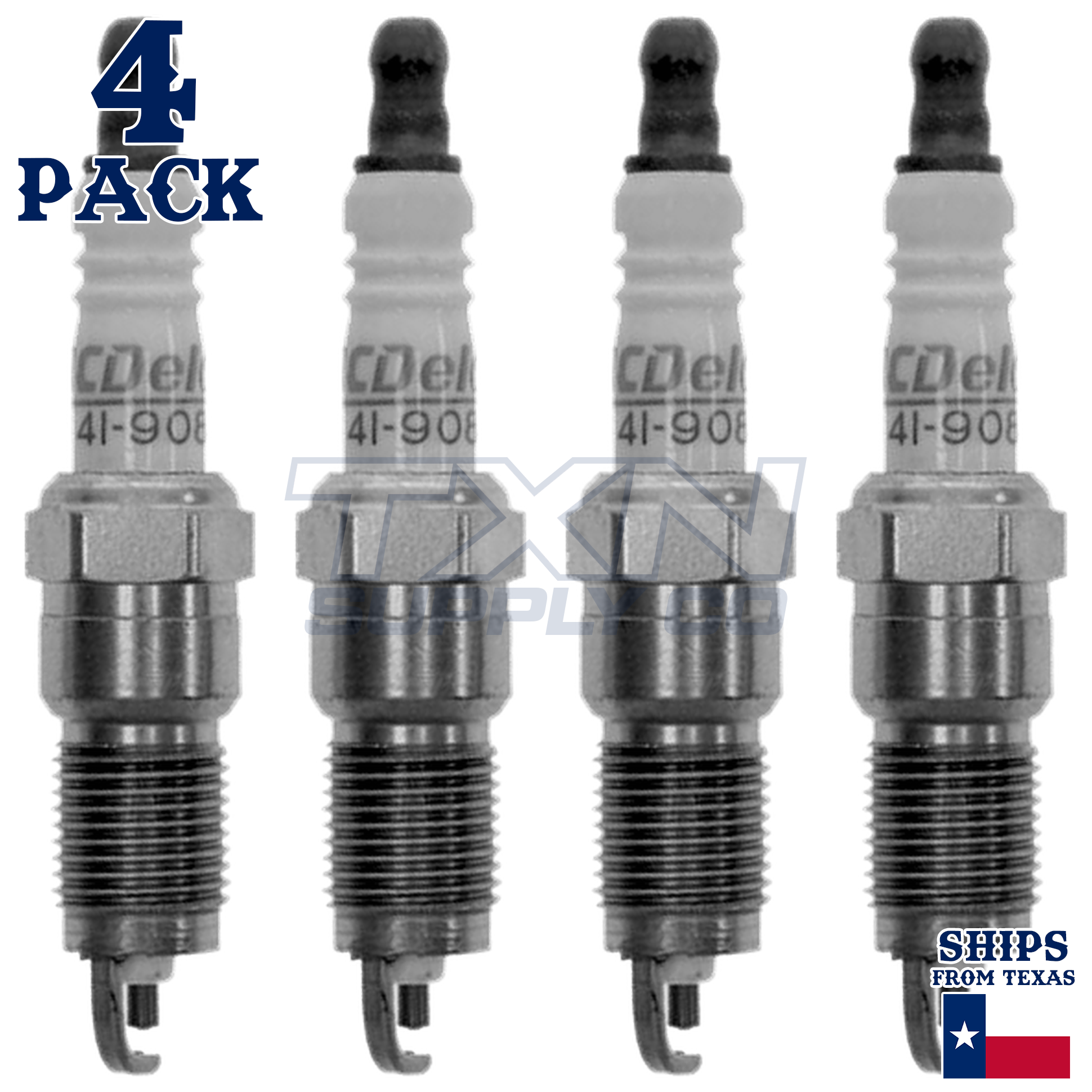 ACDelco 41-908 Spark Plugs 4 Pack