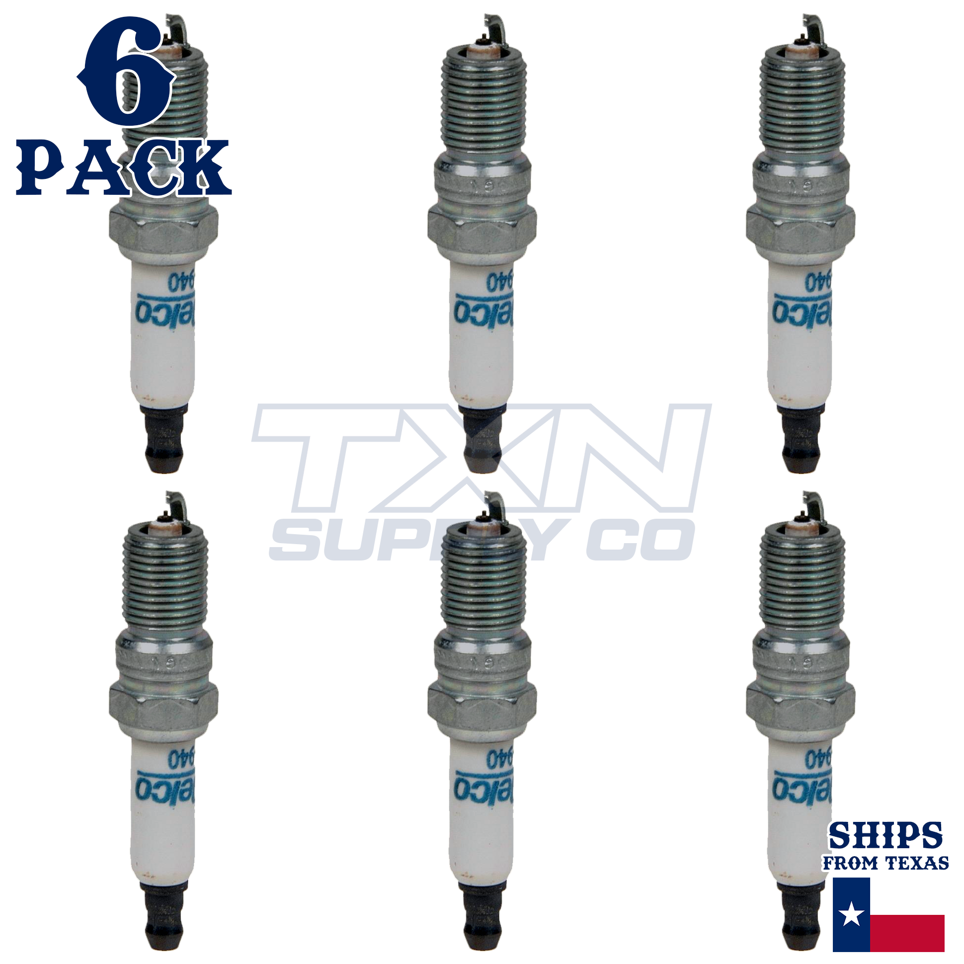 ACDelco 41-940 Spark Plugs 6 Pack