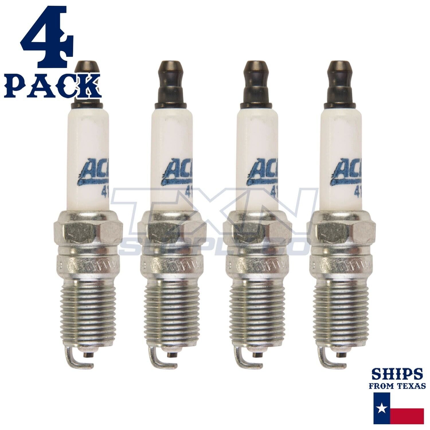 4 Pack Genuine GM ACDelco 41-942 Double Platinum Spark Plug 19300749
