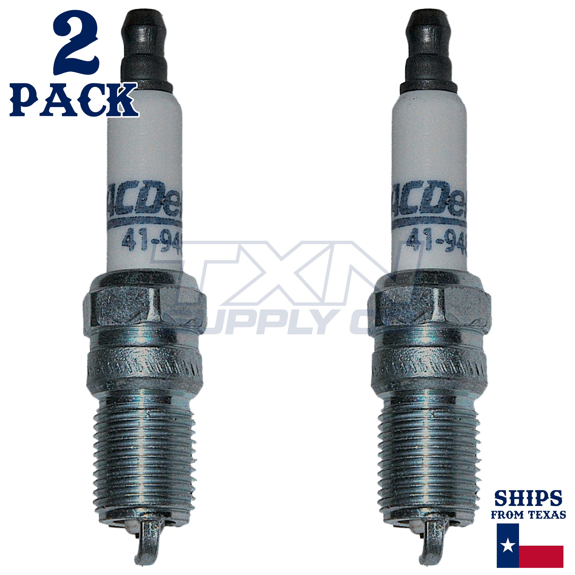 ACDelco 41-948 Spark Plugs 2 Pack