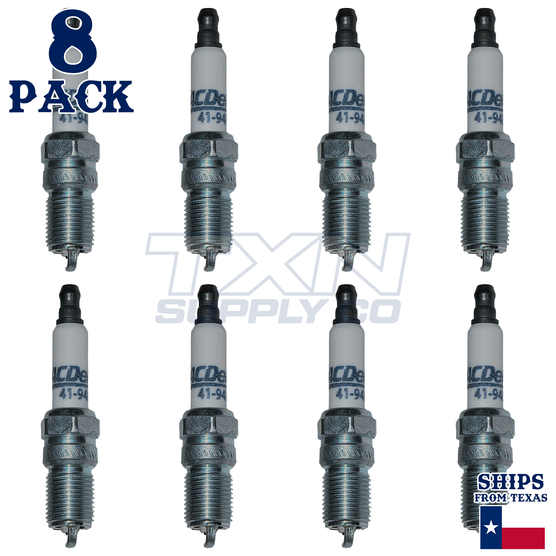 ACDelco 41-948 Spark Plugs 8 Pack
