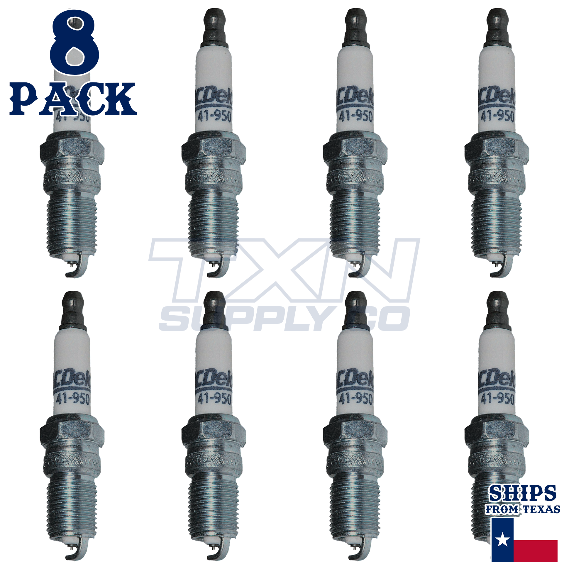 ACDelco 41-950 Spark Plugs 8 Pack