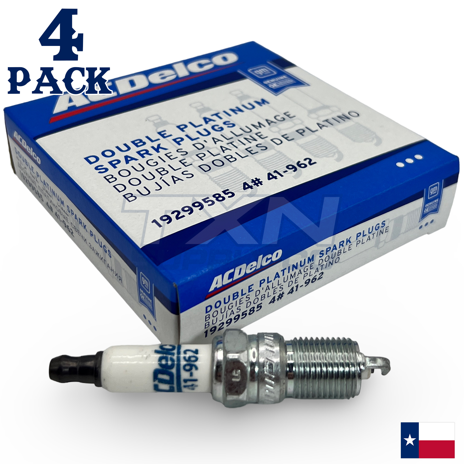ACDelco 41-962 Spark Plugs 4 Pack - Image 1
