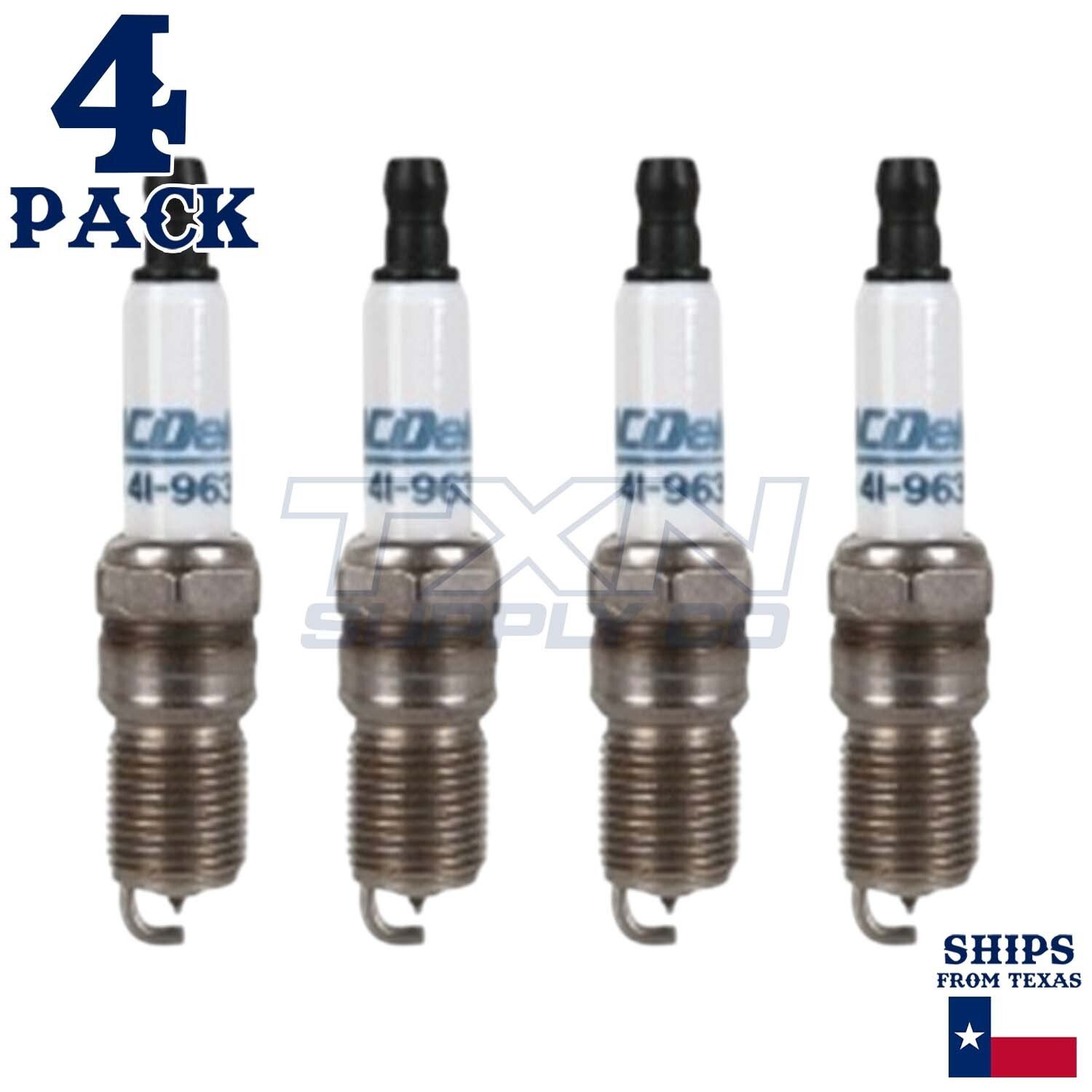 4 Pack ACDelco 41-963 Double Platinum Spark Plugs 2005-2010 for Ford Focus 2.0L