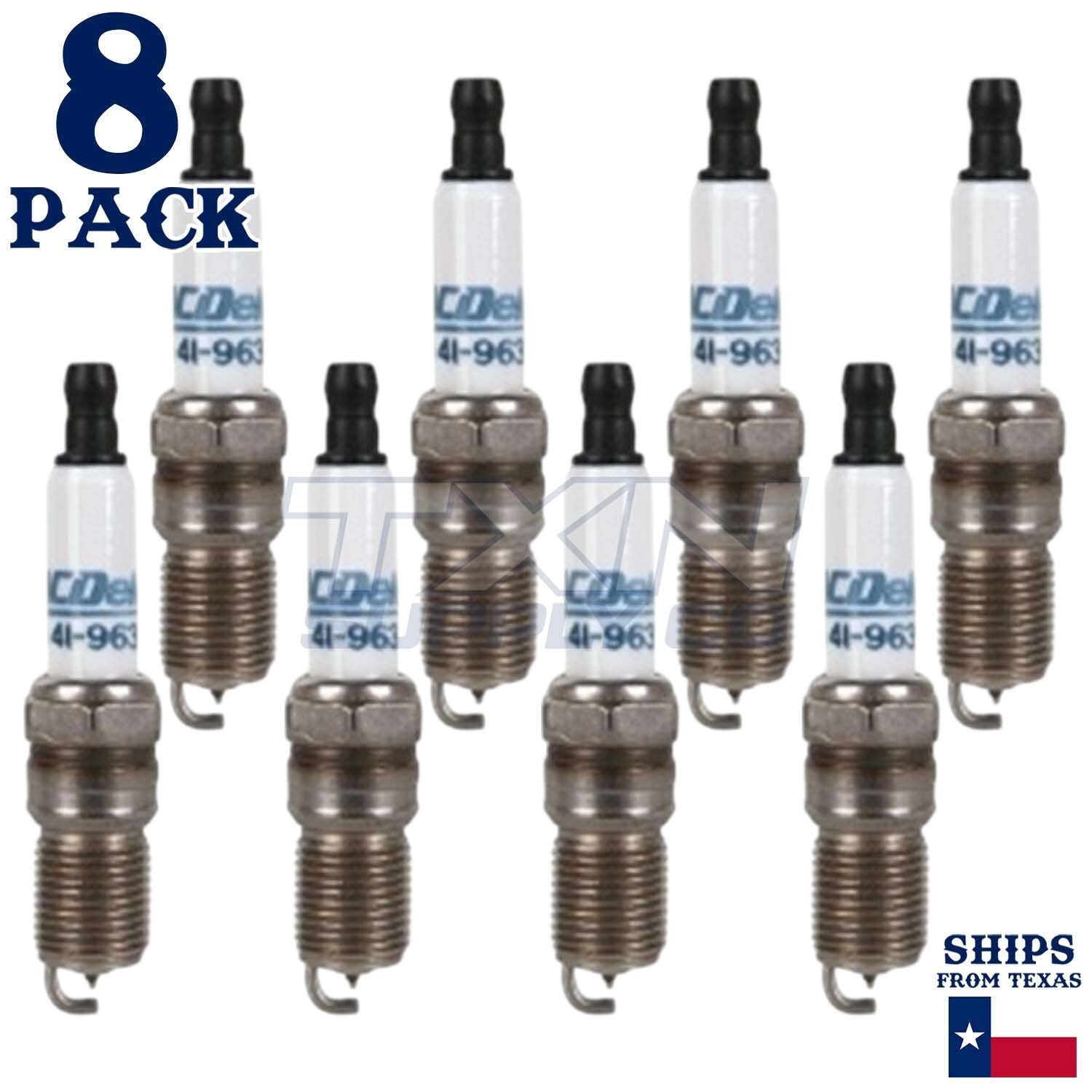 8 Pack ACDelco Double Platinum Spark Plugs 2003 for Ford Explorer 4.6L