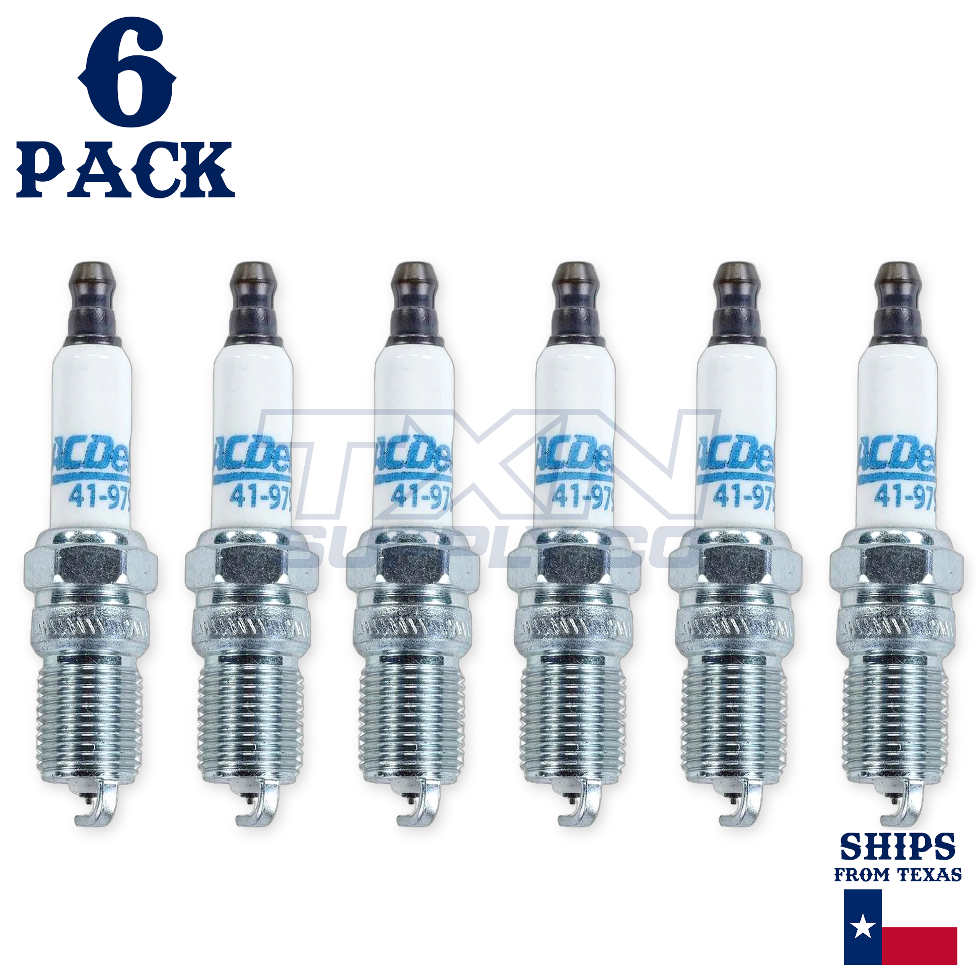 ACDelco 41-979 Spark Plugs 6 Pack - Image 2
