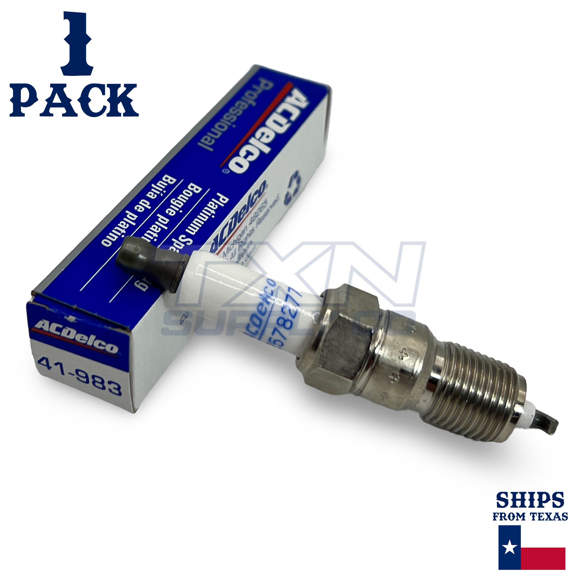 ACDelco GM 41-983 Double Platinum Spark Plug - 1 Pack - Image 1