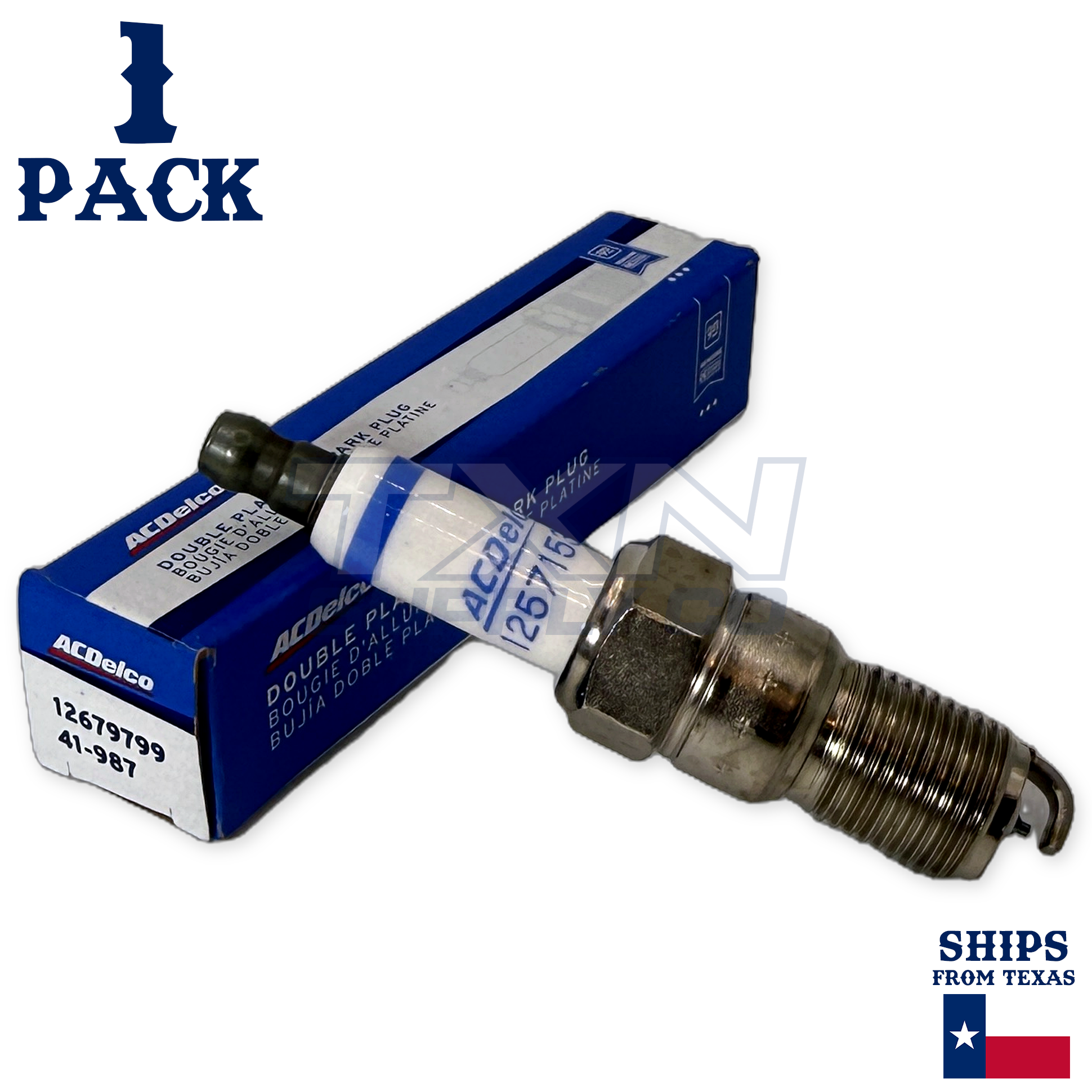 ACDelco 41-987 Spark Plug 1 Pack - Image 1