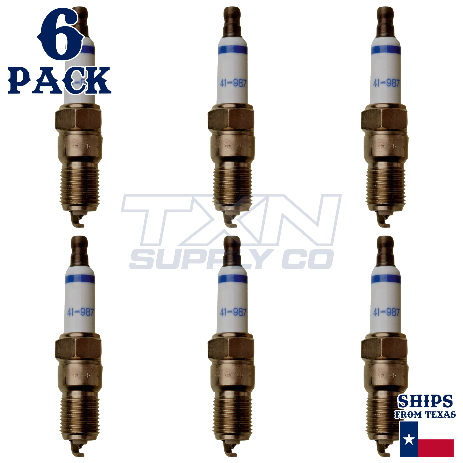 ACDelco 41-987 Spark Plugs 6 Pack