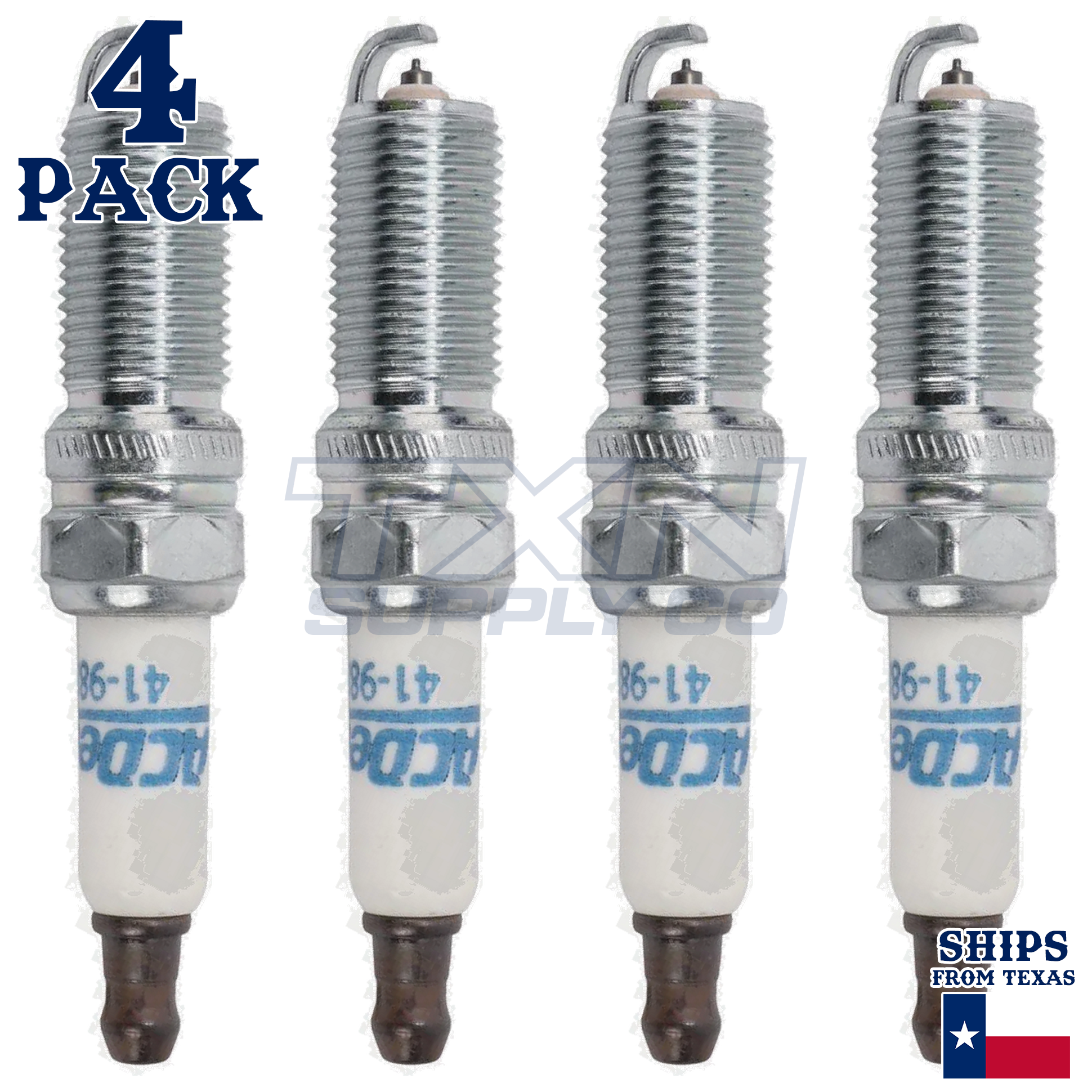 2015-2016 GMC Terrain 2.4L ACDelco 41-988 Iridium Spark Plugs - 4 Pack - Image 2