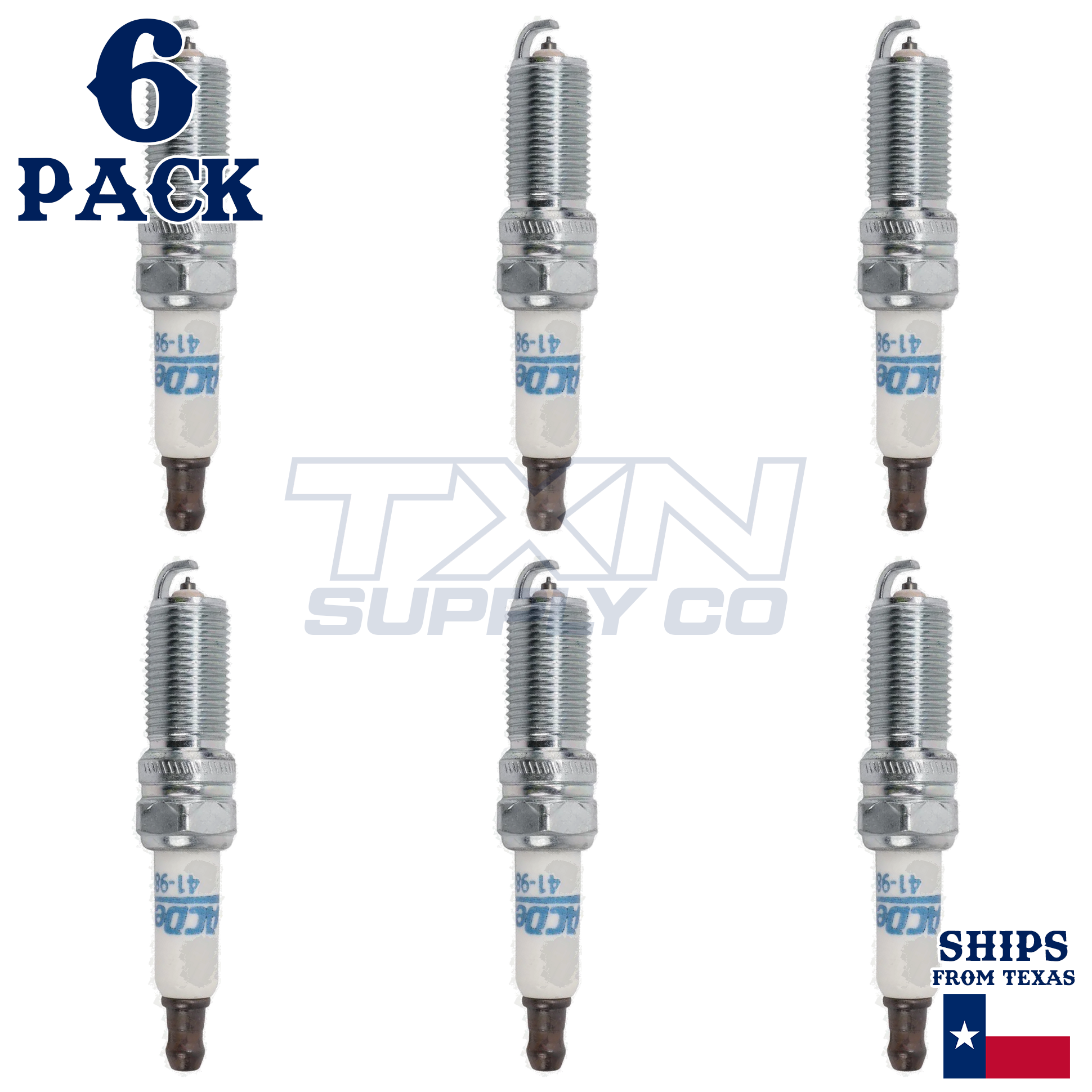 2015 Chevrolet Camaro 3.6L ACDelco Iridium Spark Plugs - 6 Pack