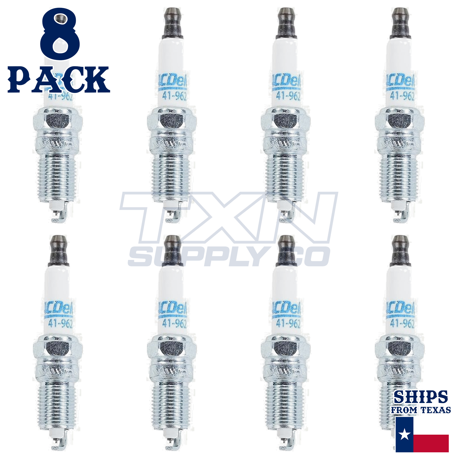 ACDelco 41962 41-962 Platinum Spark Plug - 8 Pack - 19299585 Double Platinum - Image 2