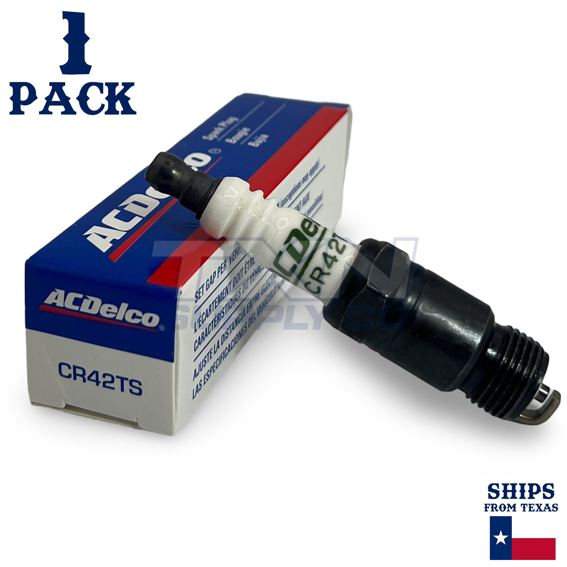 ACDelco CR42TS Spark Plug 1 Pack - Image 1