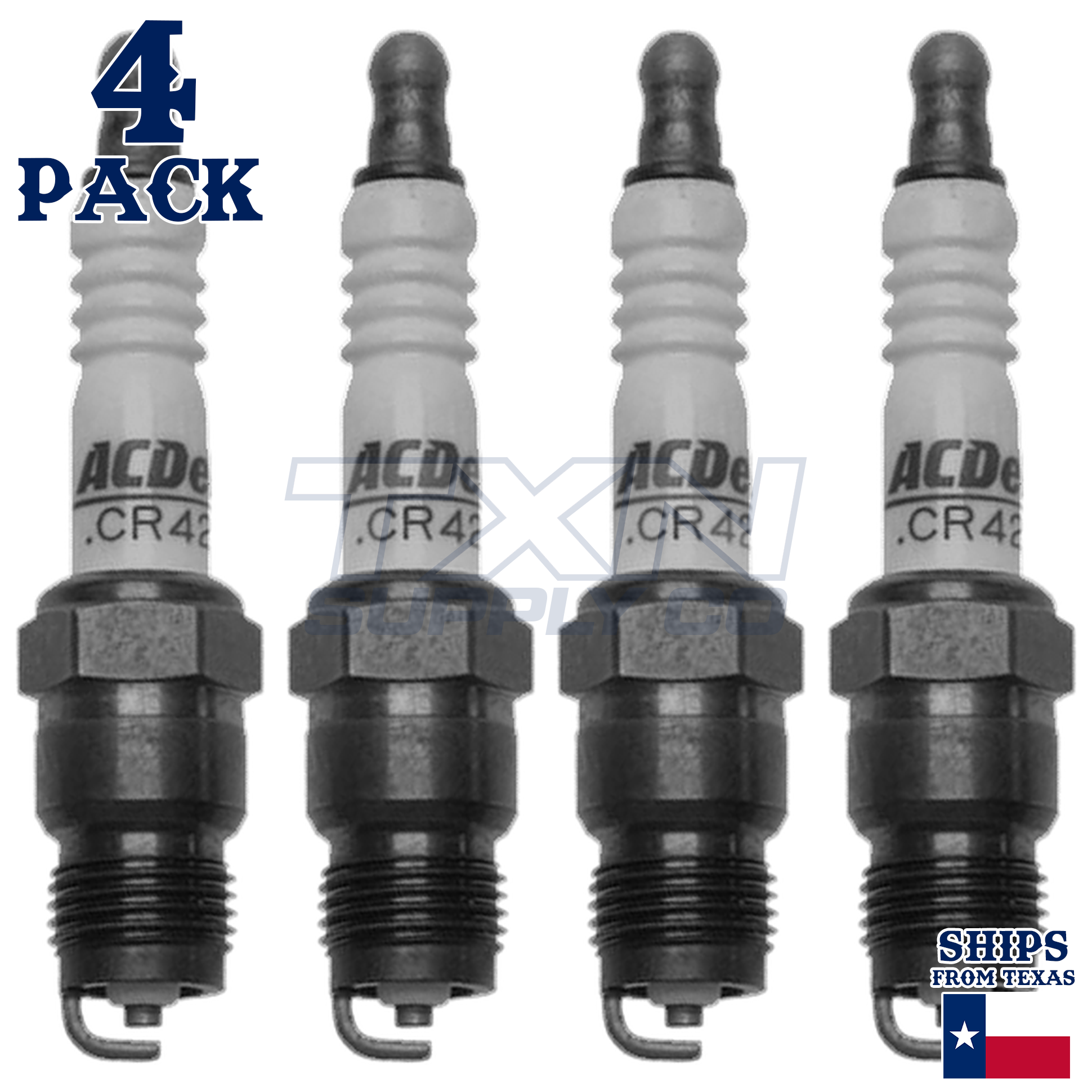 ACDelco CR42TS Spark Plugs 4 Pack