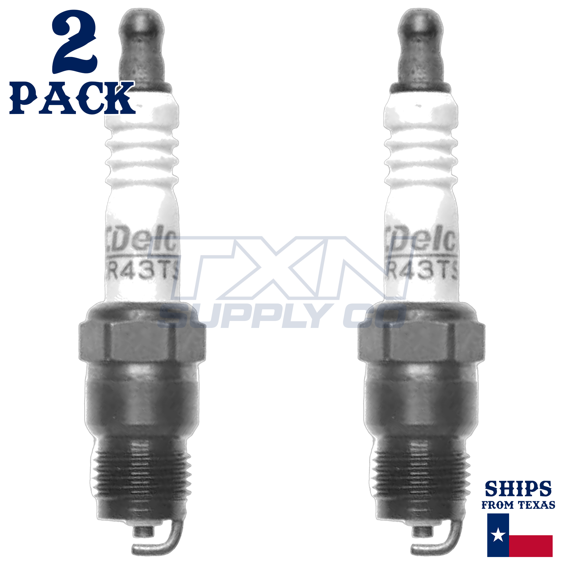 ACDelco CR43TS Conventional Spark Plug - 2 Pack - Image 2