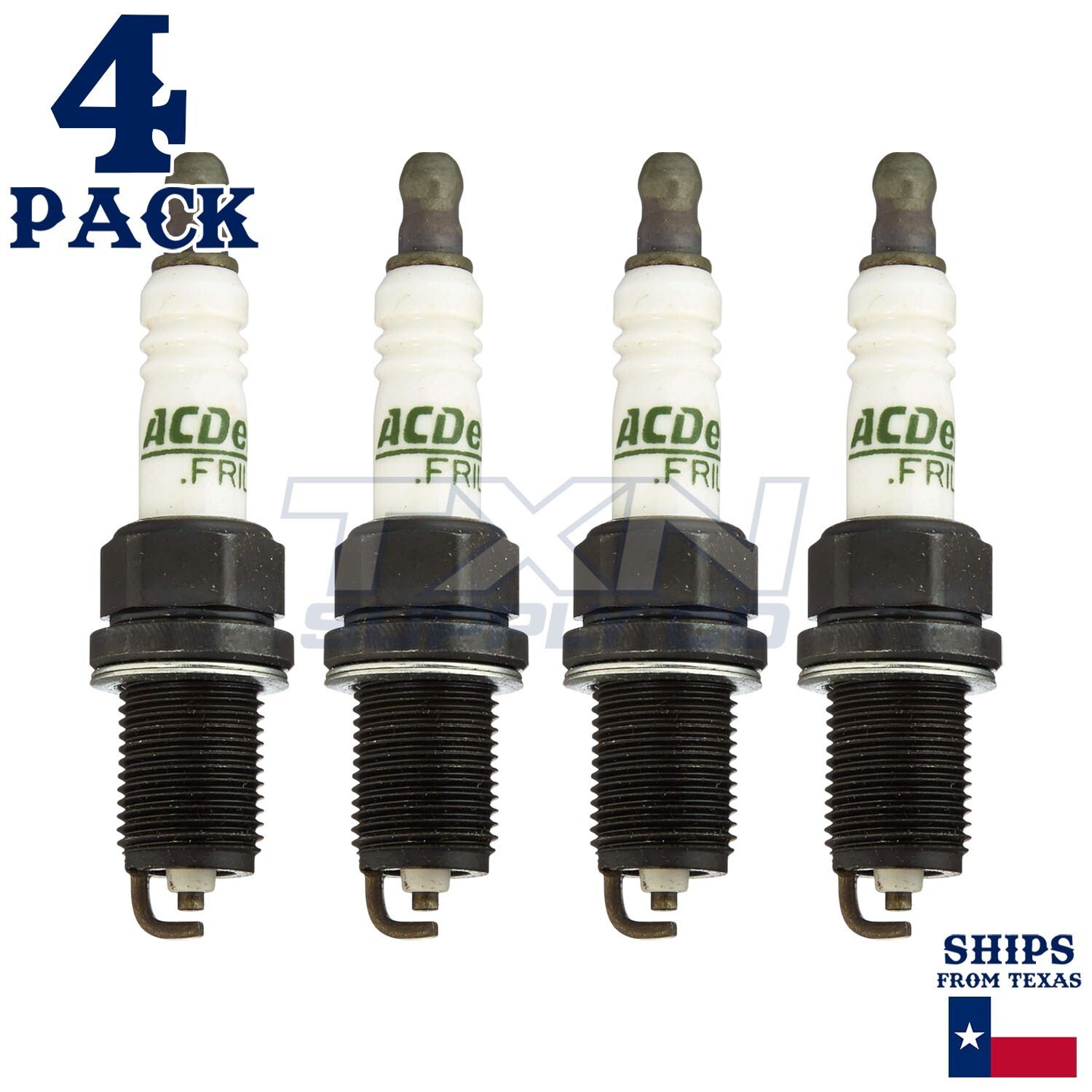 4 Pack ACDelco Spark Plugs FR1LS