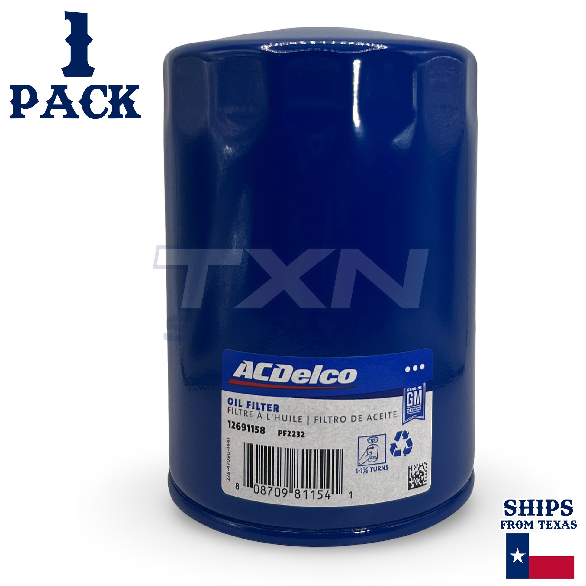 ACDelco PF2232 Oil Filter 12691158 GM Original Equipment - 1 Pack