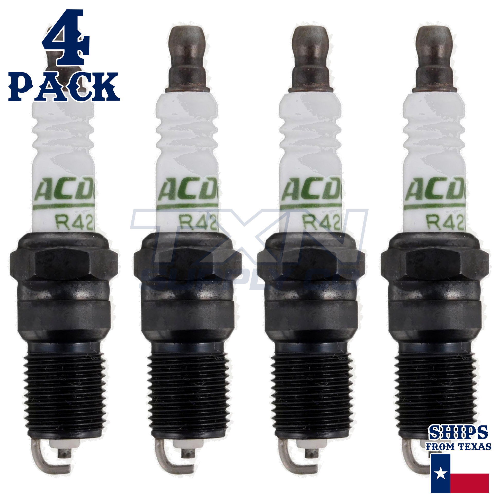 4 Pack ACDelco R42LTS Standard Spark Plugs 2005-2009 for Ford Focus 2.0L - Image 2
