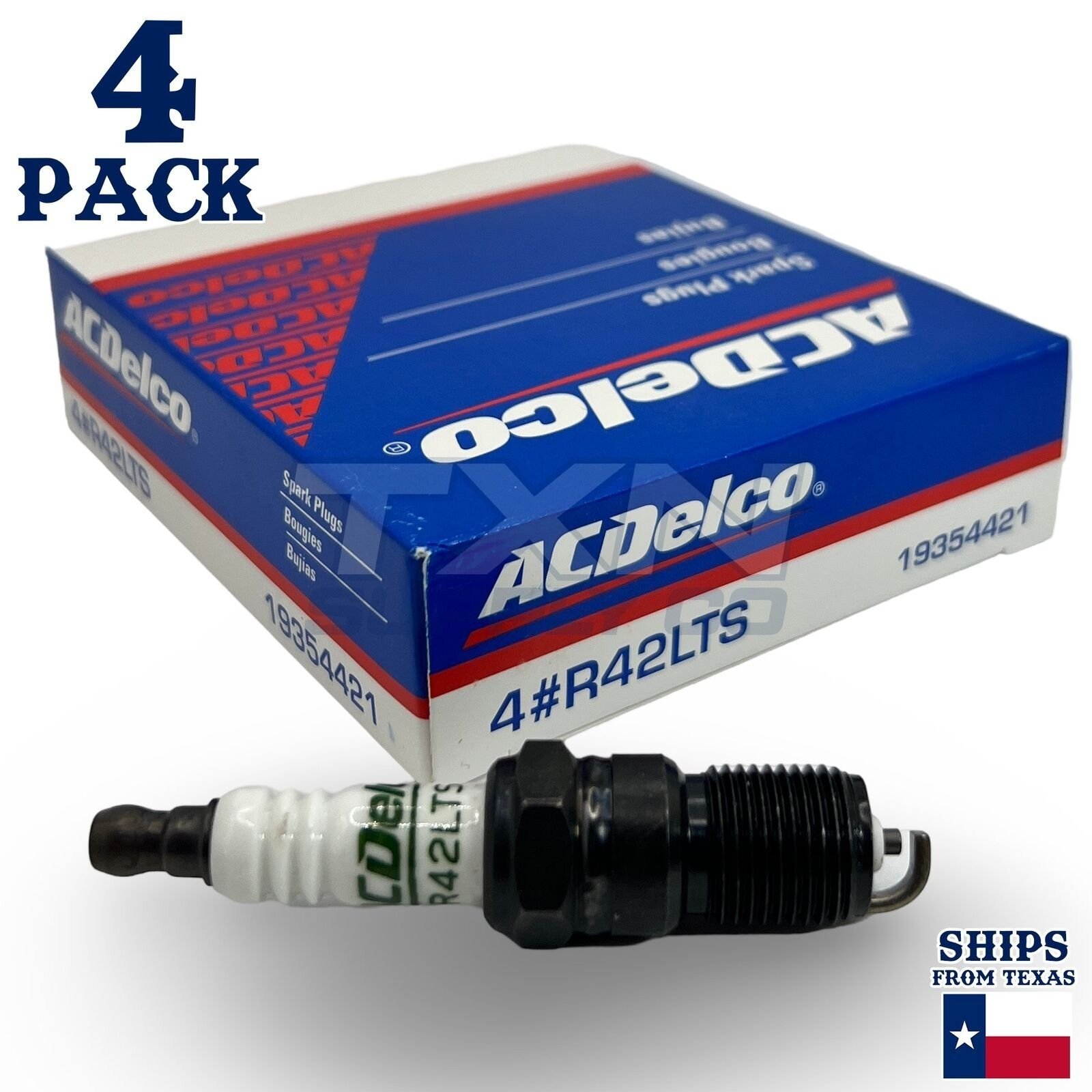 4 Pack ACDelco R42LTS Standard Spark Plugs 2008-2011 for Ford Focus 2.0L