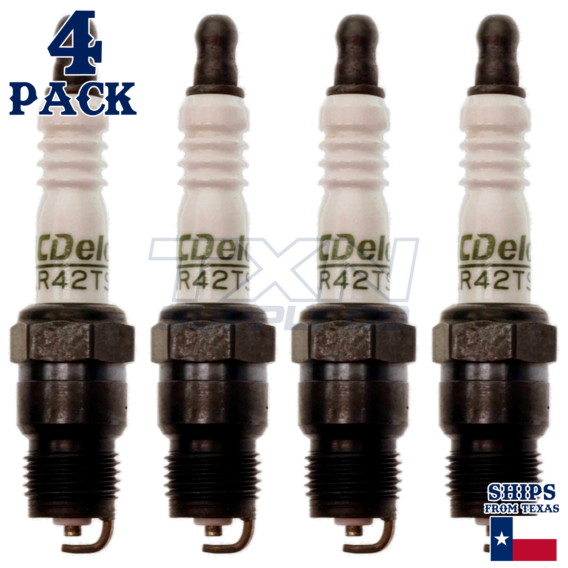 4 Pack Genuine GM ACDelco Spark Plugs R42TS - Image 2