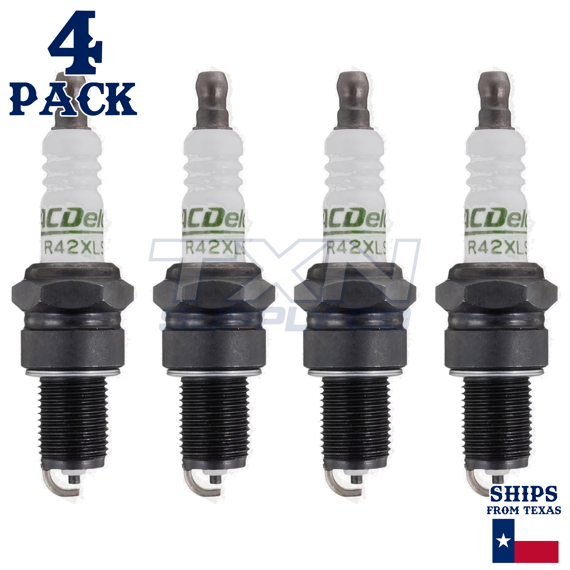 4 Pack Genuine GM ACDelco Spark Plugs R42XLS - Image 2