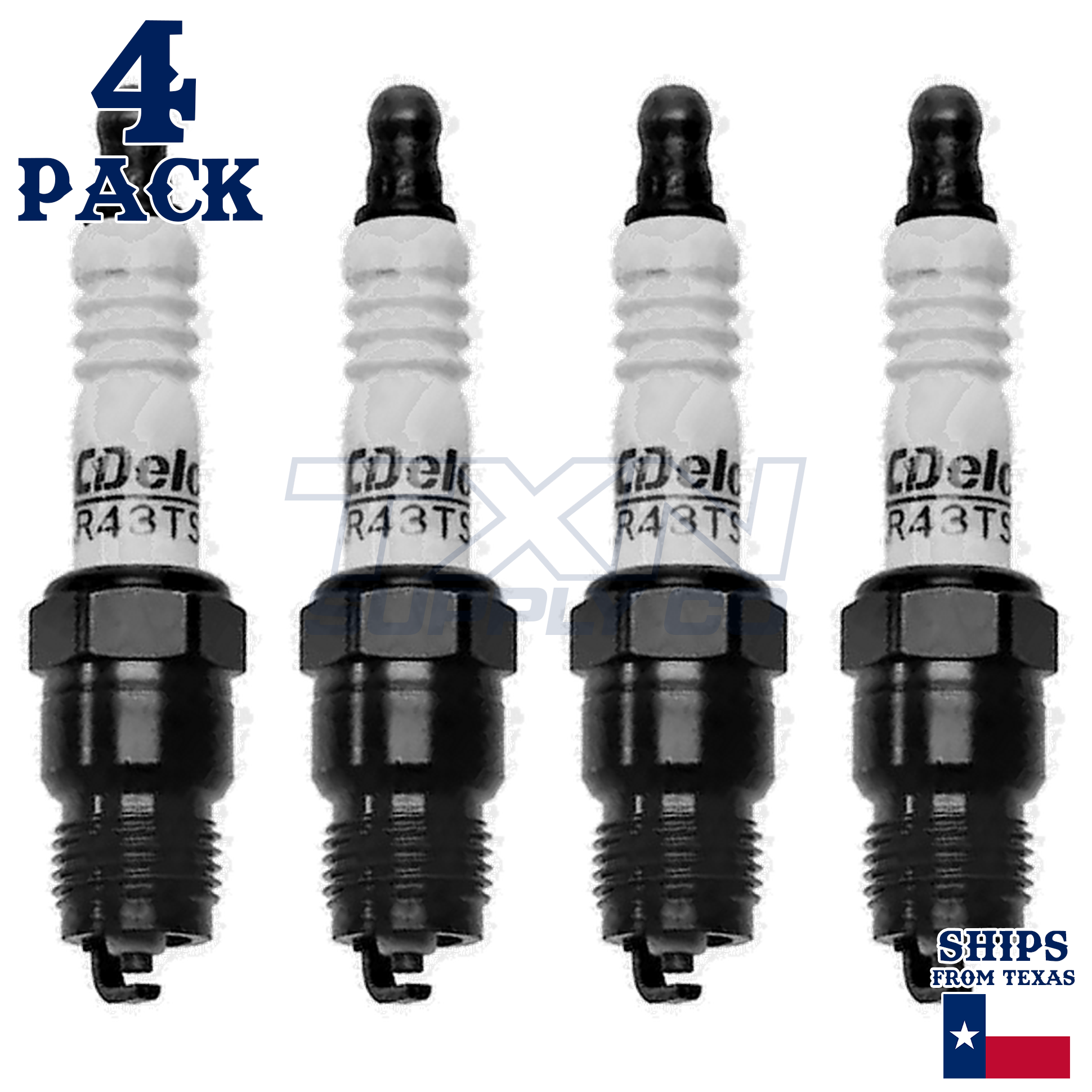 ACDelco R43TS Spark Plugs 4 Pack - Image 2