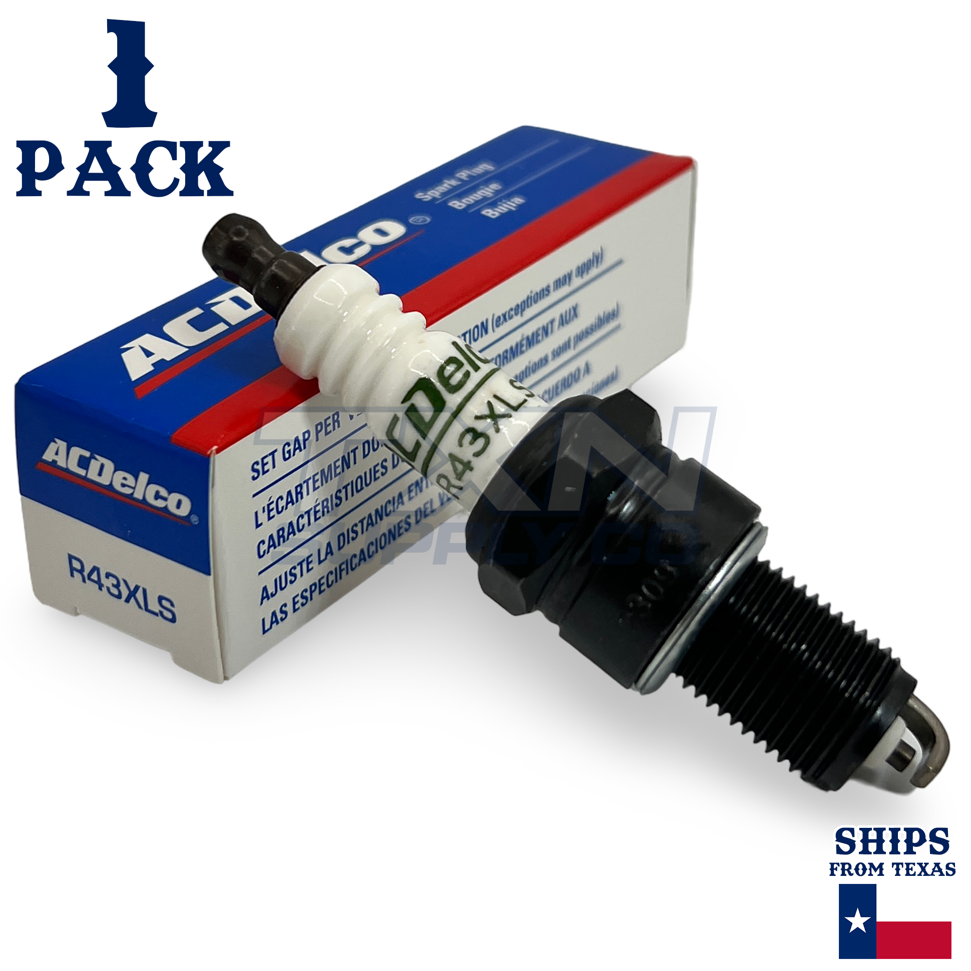 ACDelco R43XLS Spark Plug 1 Pack - Image 1