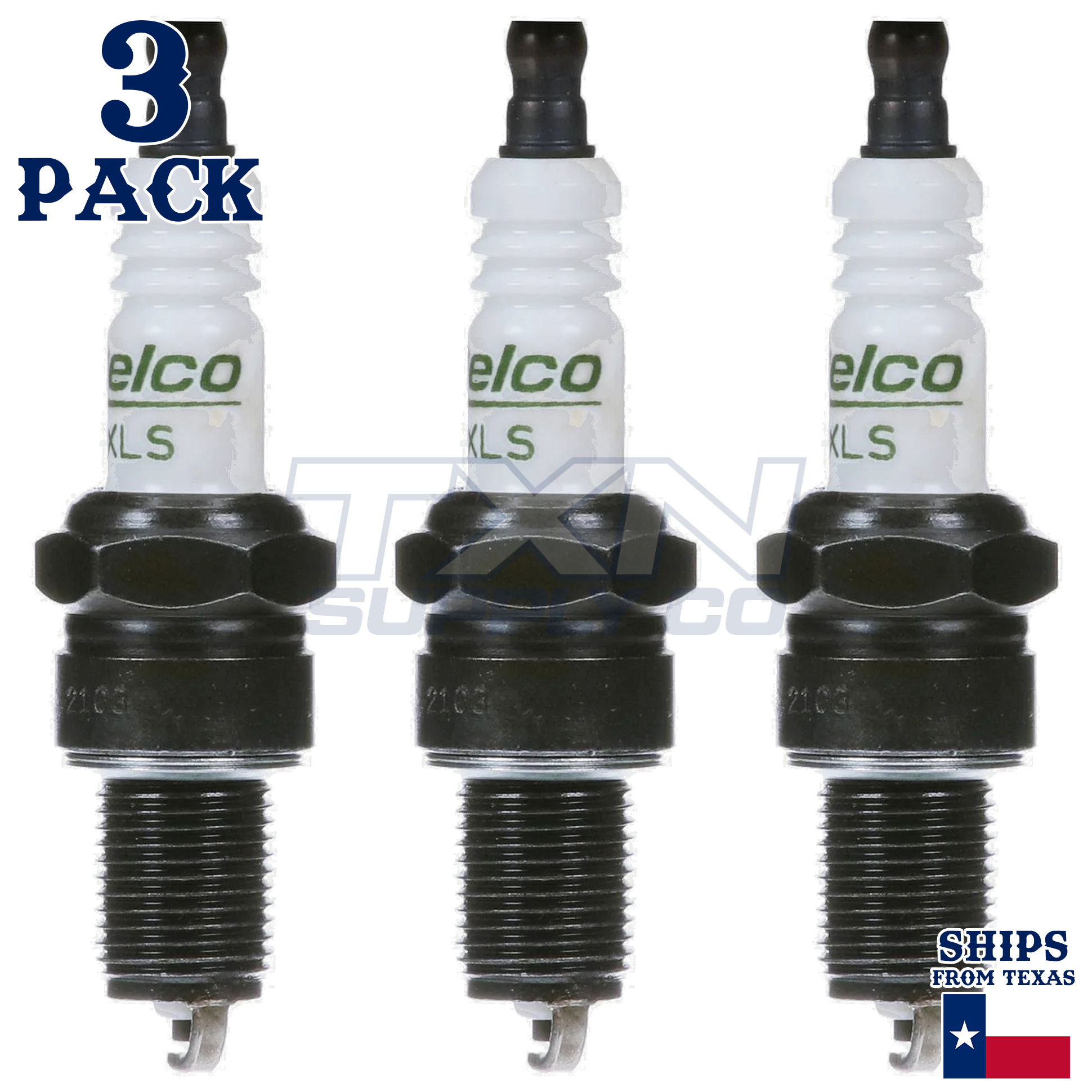3 Pack Genuine GM ACDelco Spark Plugs R43XLS - Image 2