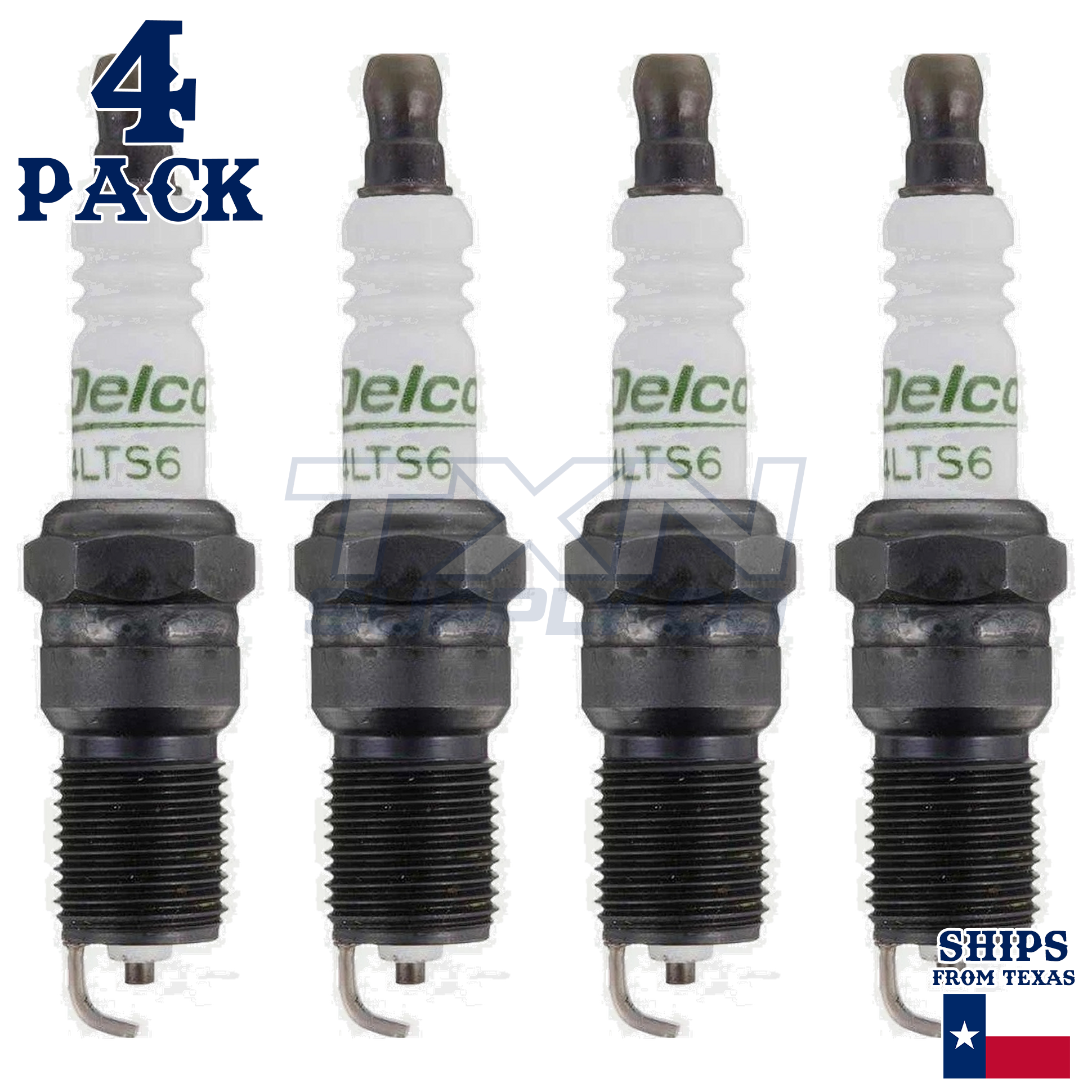 ACDelco R44LTS6 Copper Spark Plug - 4 Pack - 19354427 GM OEM - Image 2