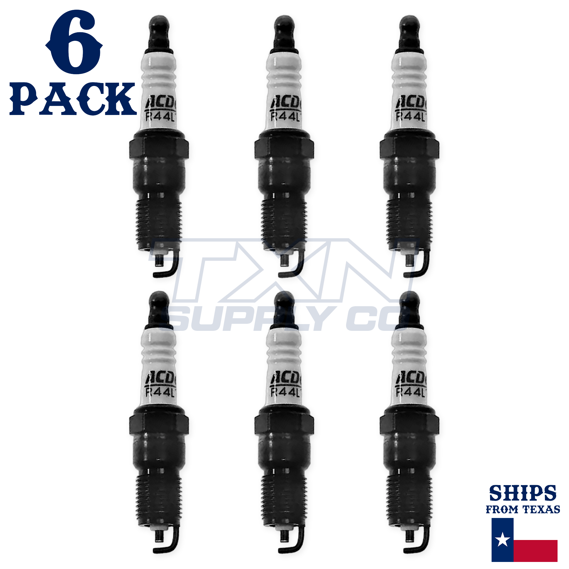 ACDelco R44LTSM6 Spark Plugs 6 Pack - Image 2