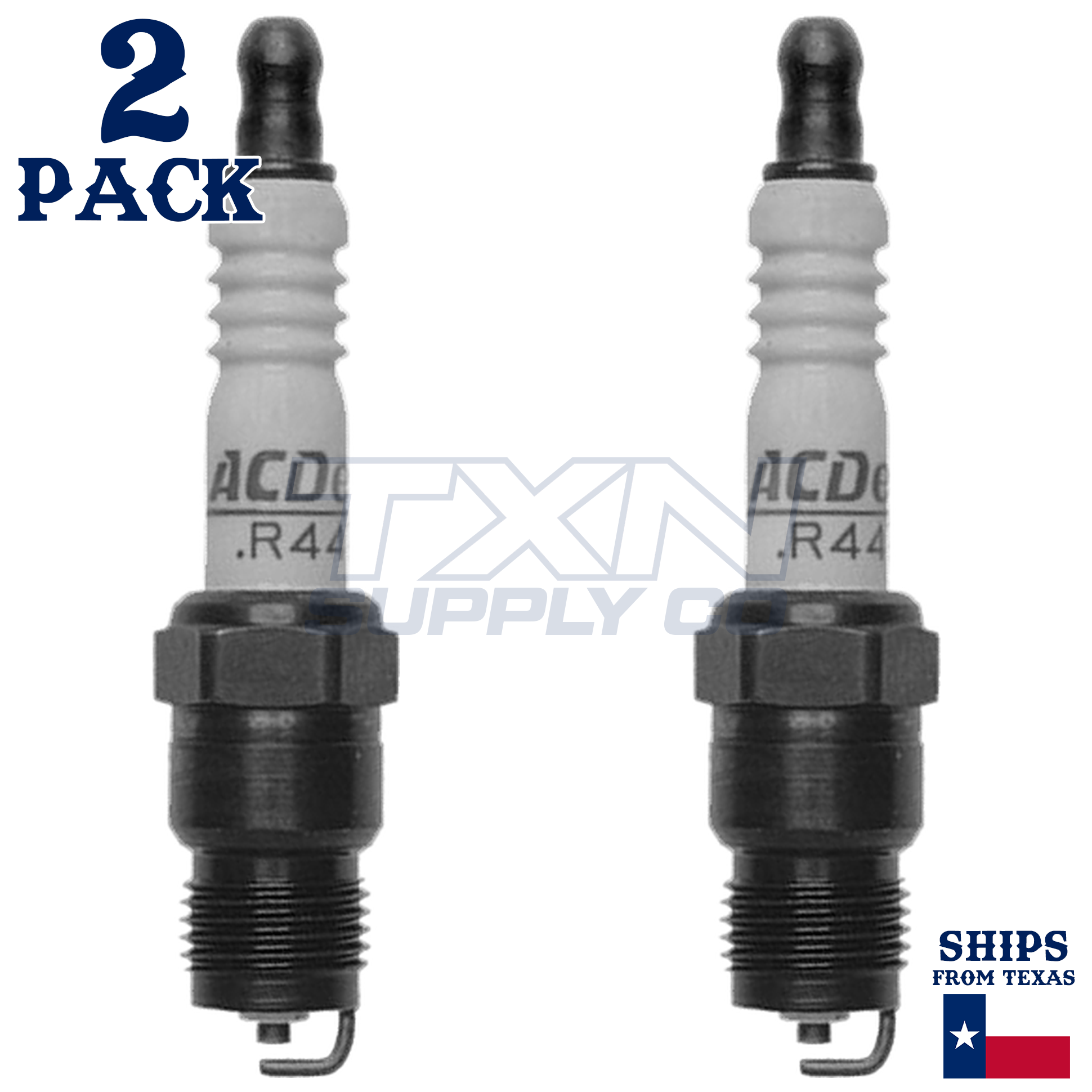 ACDelco R44TS Spark Plugs 2 Pack