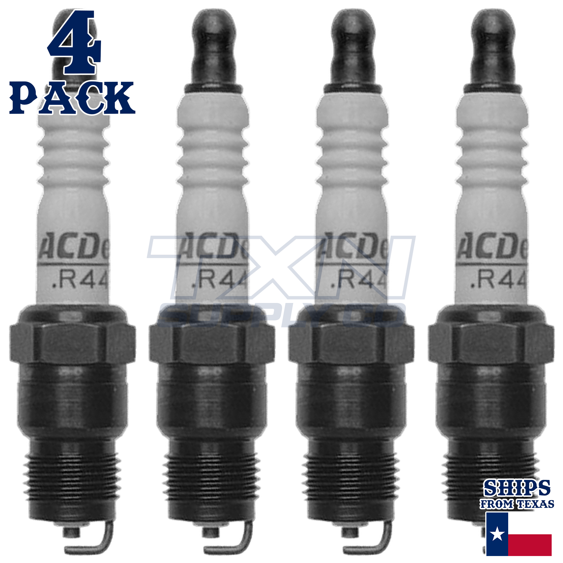 ACDelco R44TS Spark Plugs 4 Pack