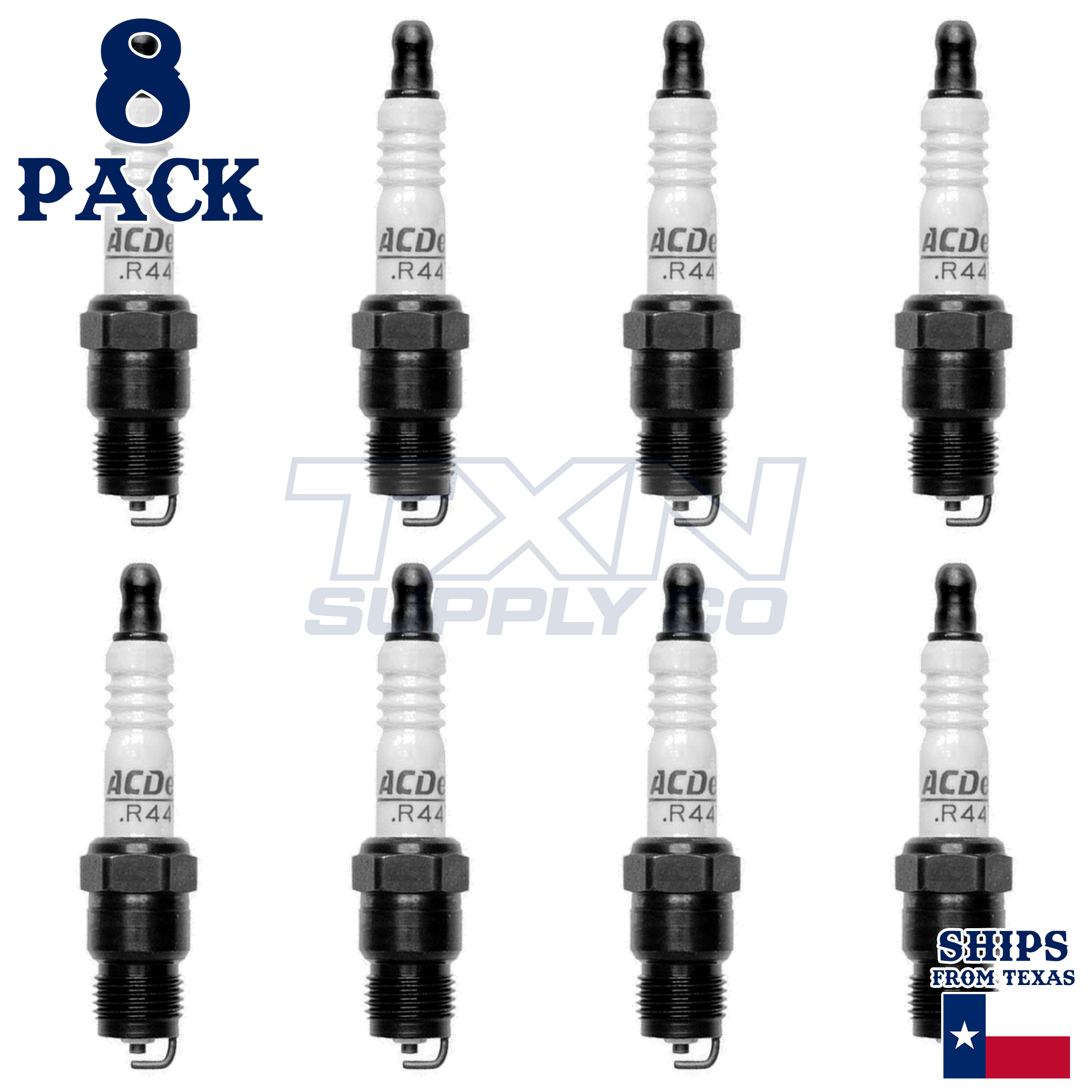 8 Pack ACDelco R44TS Standard Spark Plugs 1988-1997 for Ford F350 7.5L - Image 2