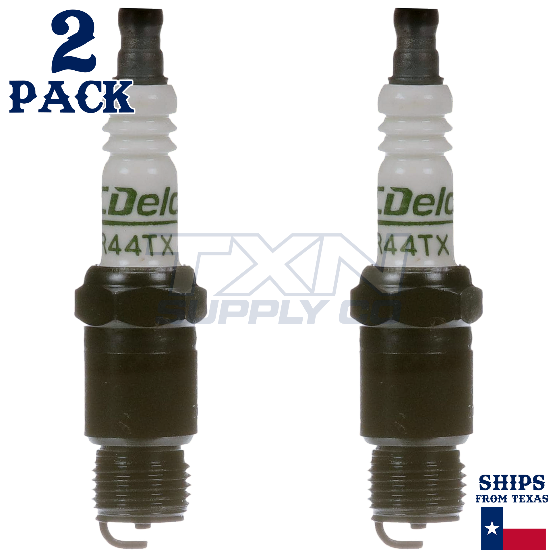 ACDelco R44TX Spark Plugs 2 Pack