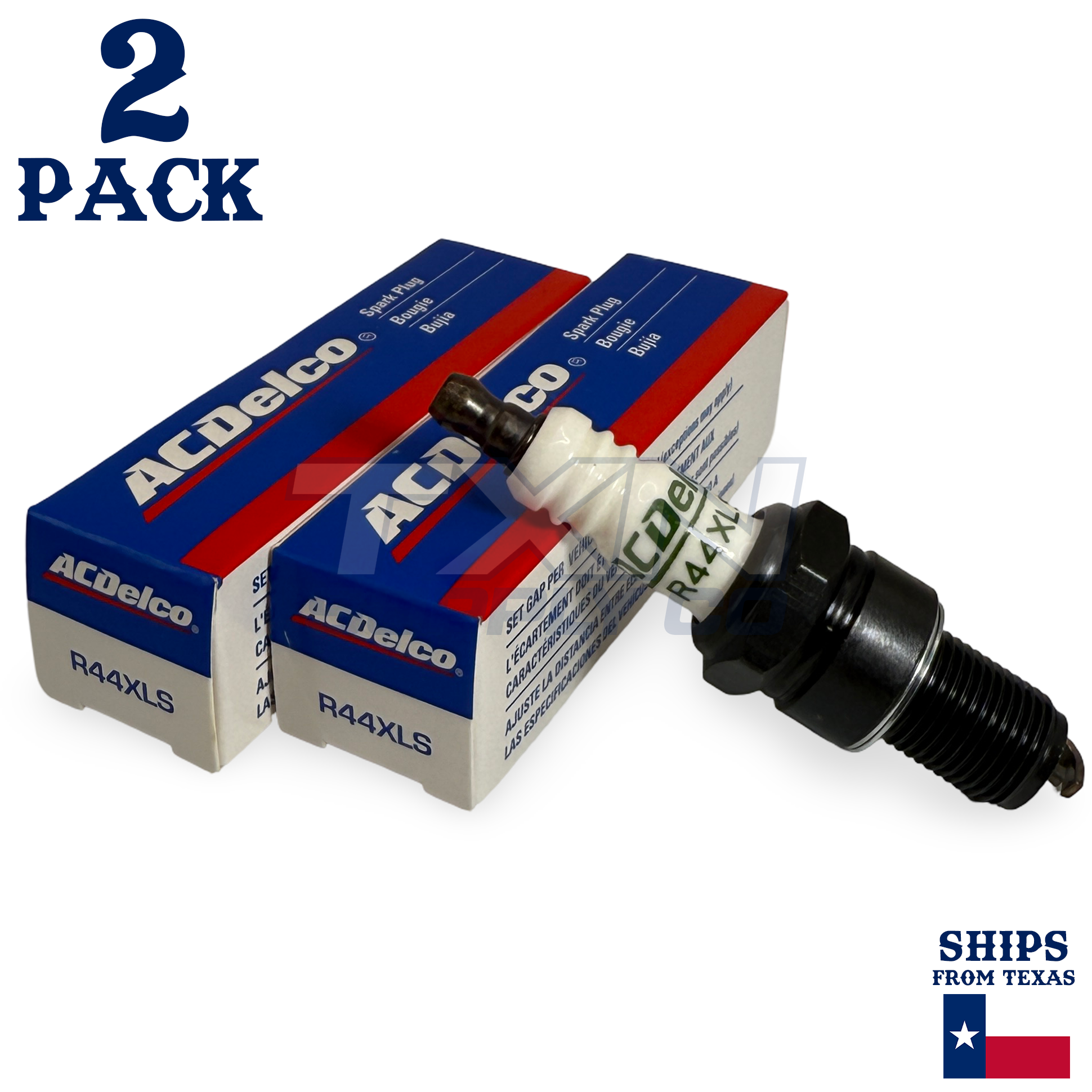 ACDelco R44XLS Spark Plugs 2 Pack - Image 1