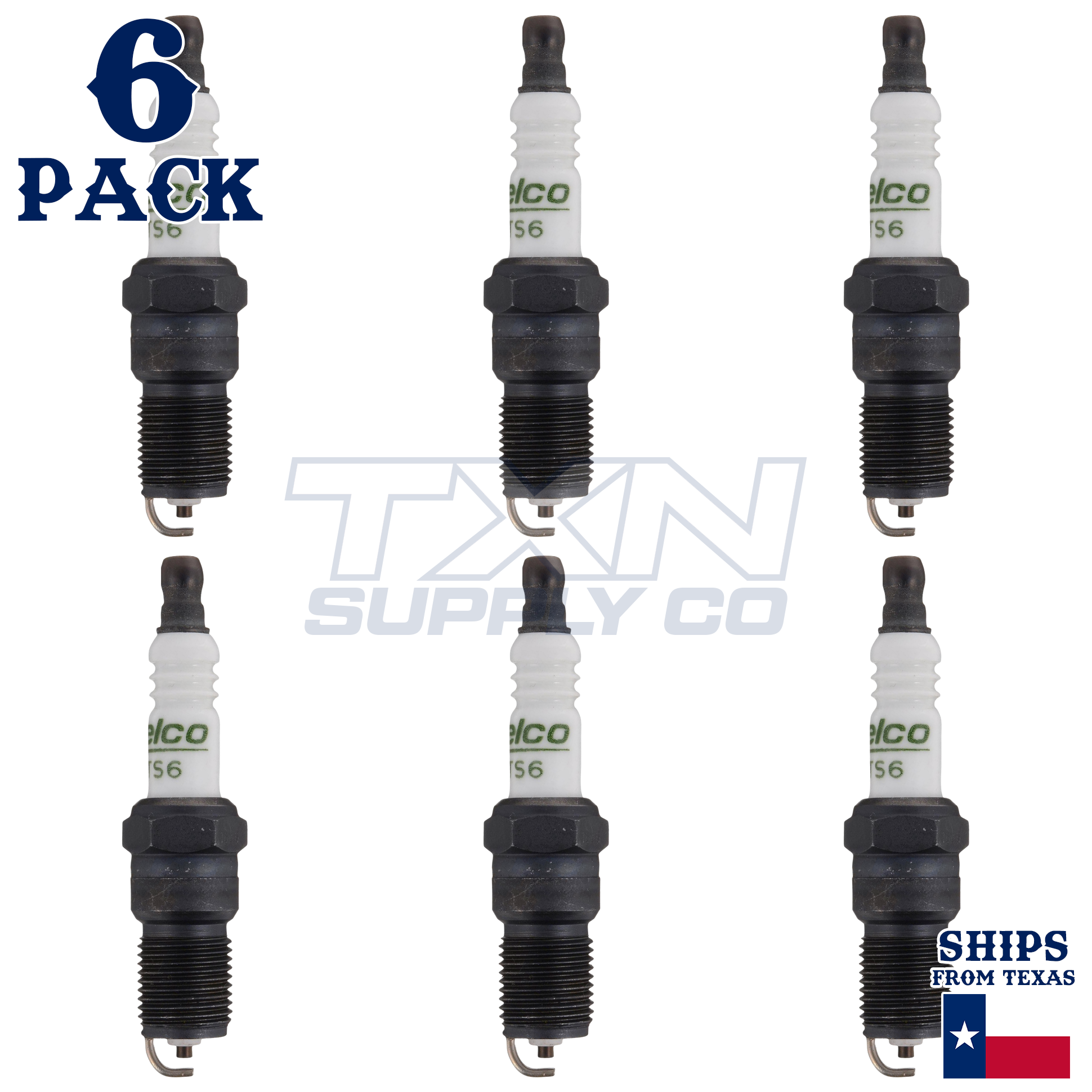 ACDelco R45LTS6 Spark Plugs 6 Pack