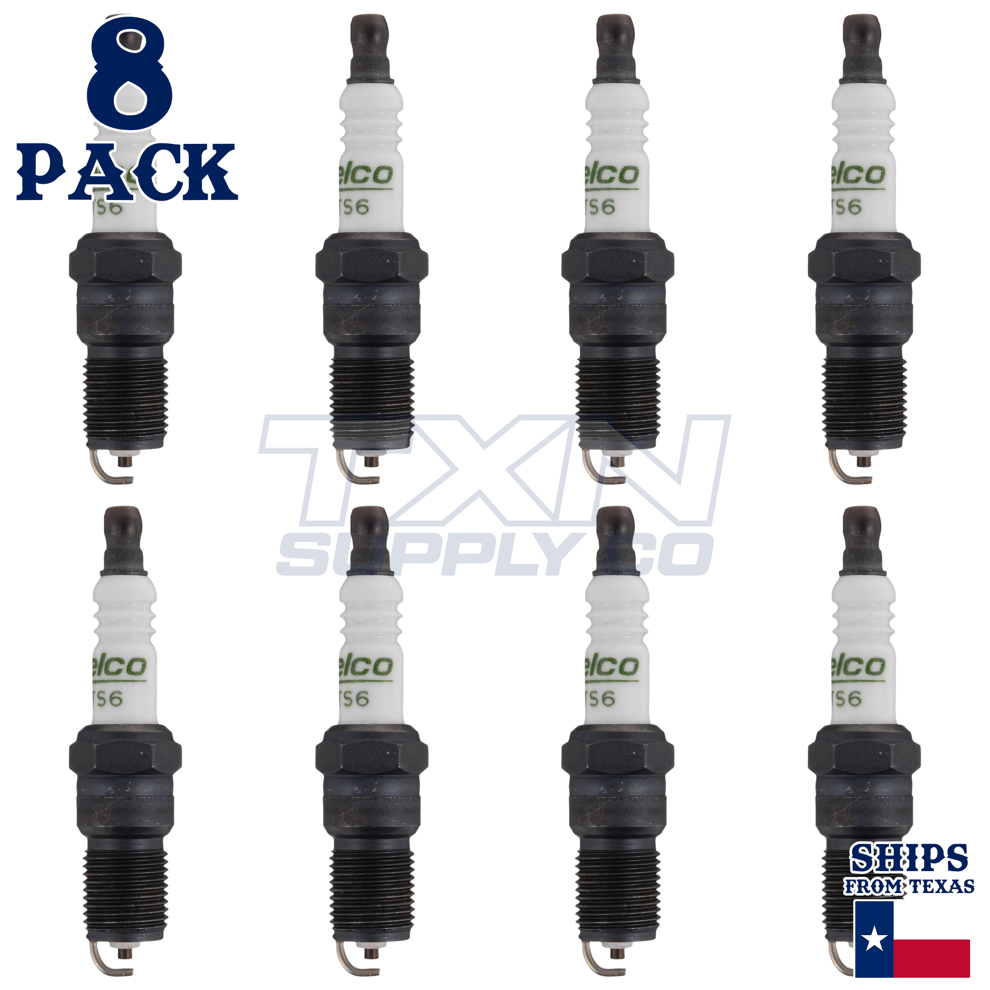ACDelco R45LTS6 Spark Plugs 8 Pack