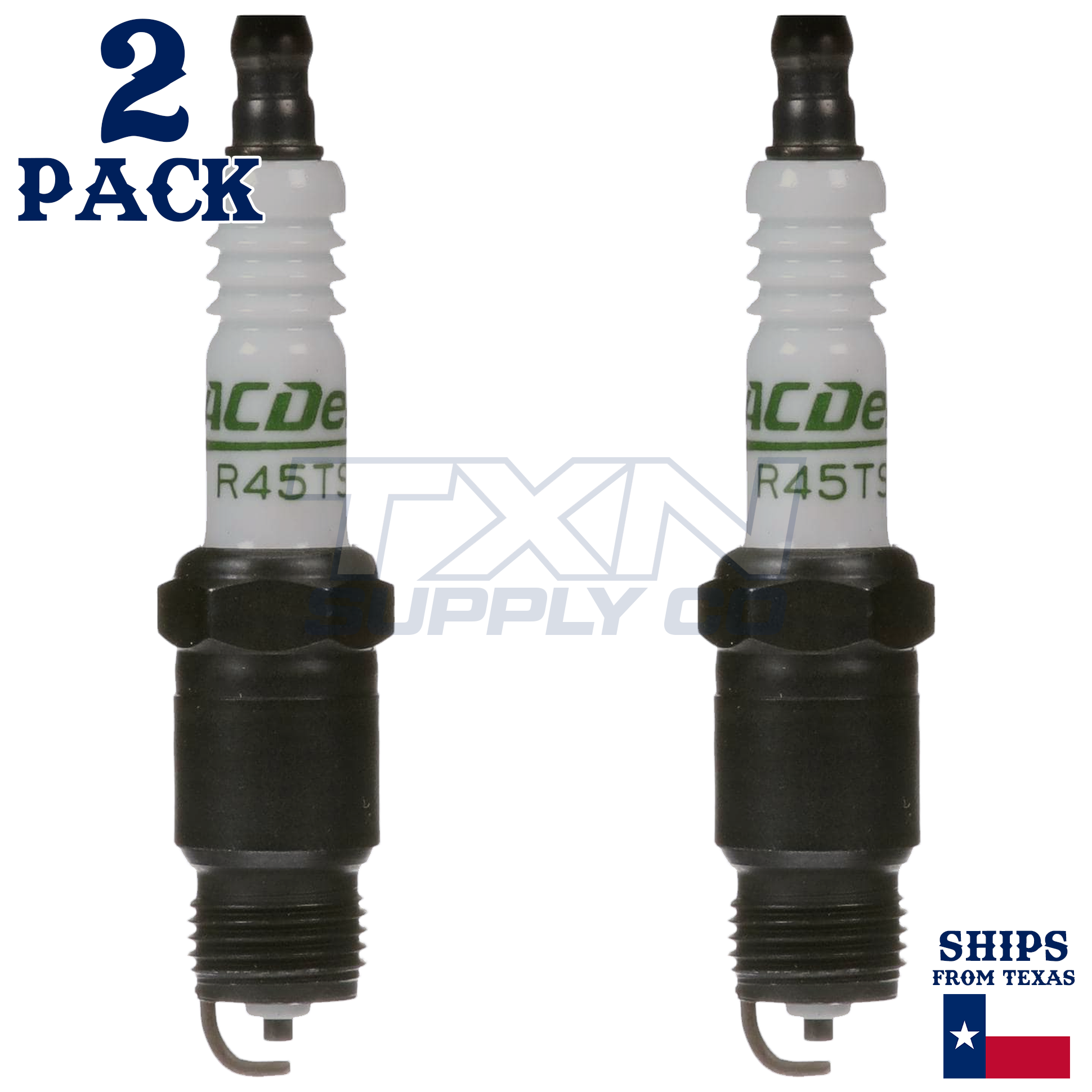 ACDelco R45TSX Spark Plugs 2 Pack