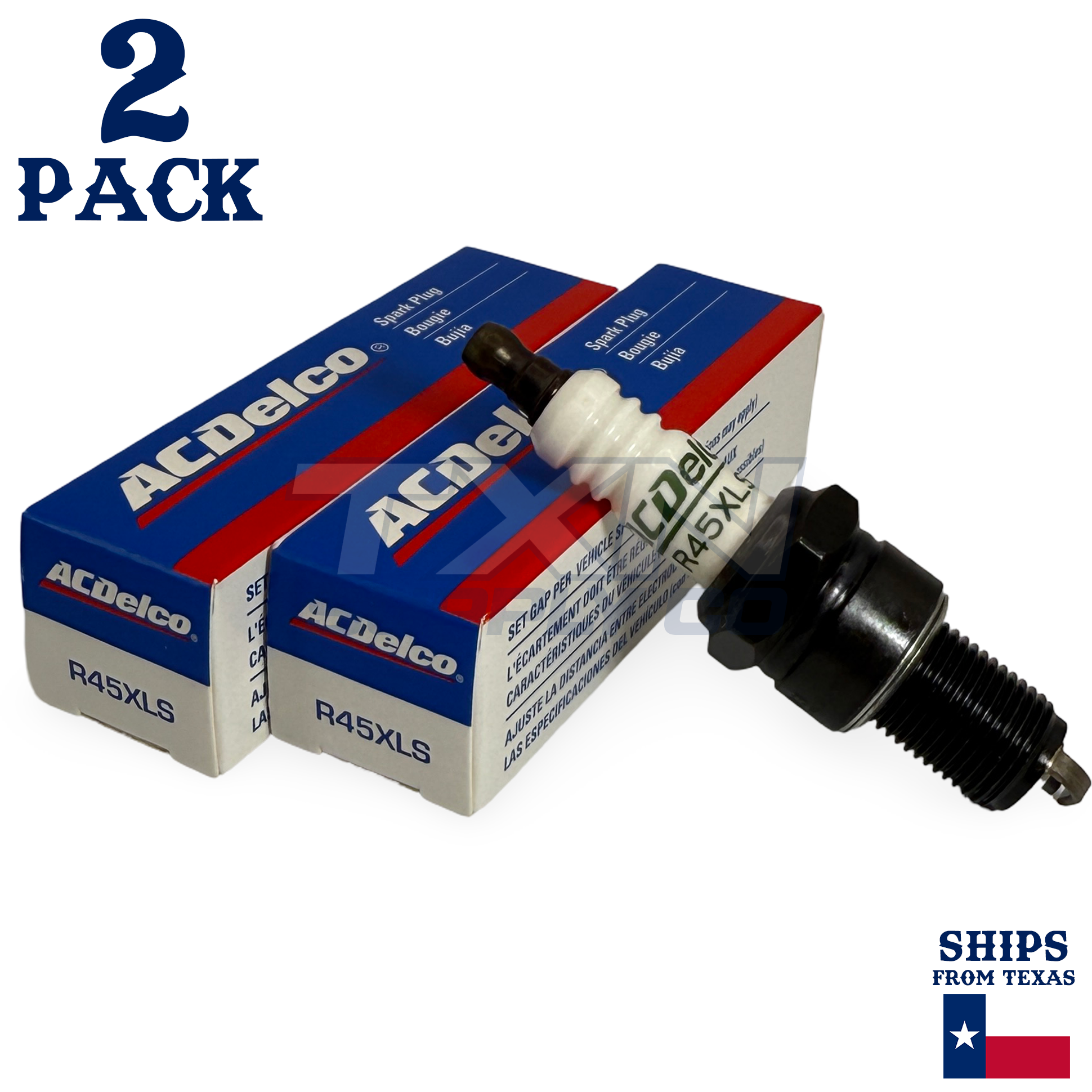 ACDelco GM R45XLS Conventional Spark Plug - 2 Pack - Image 1