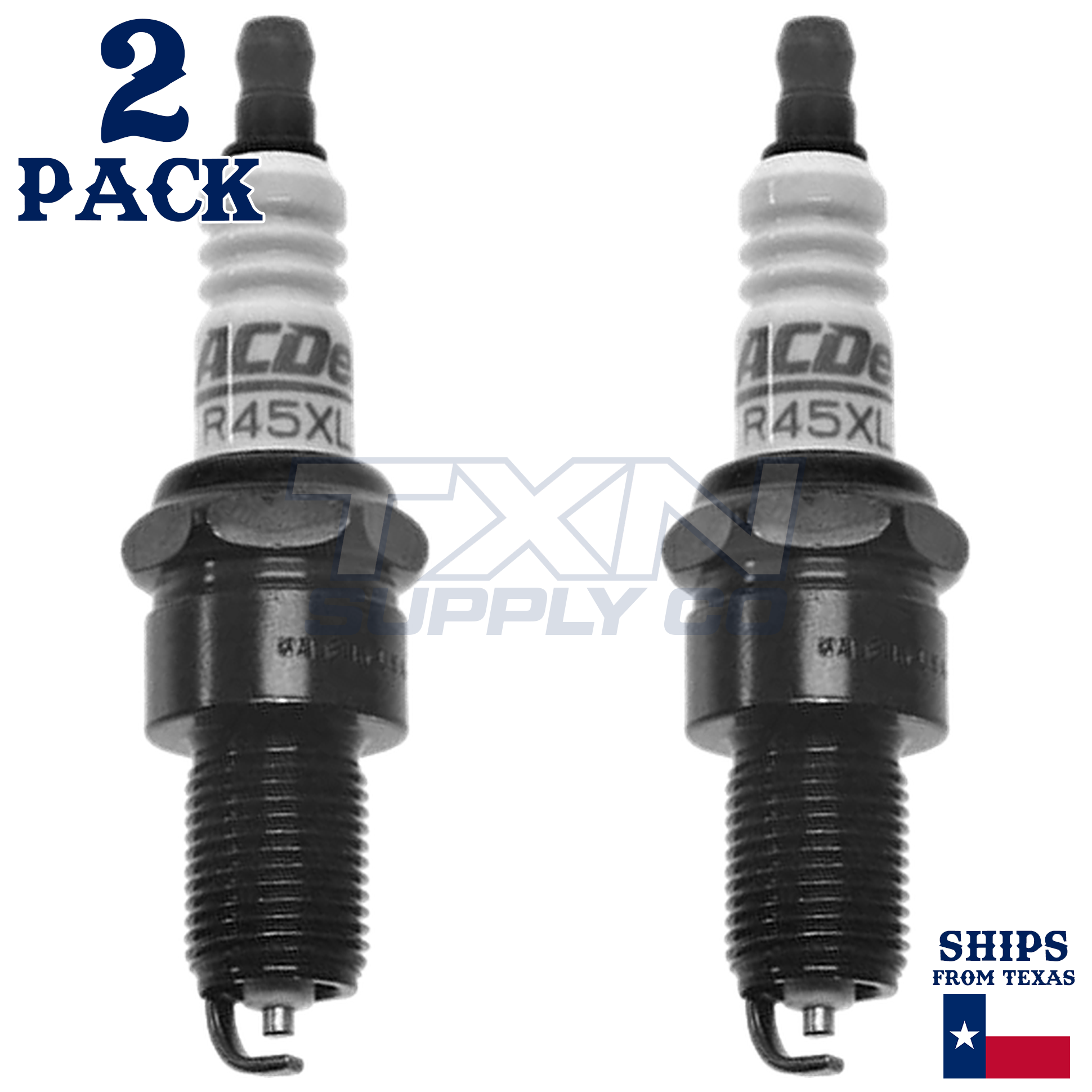 ACDelco R45XLS6 Spark Plugs 2 Pack