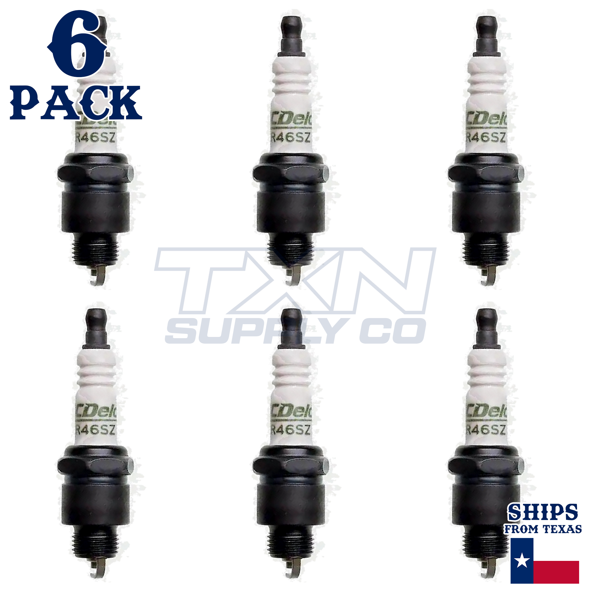 ACDelco R46SZ Conventional Spark Plug - 6 Pack - Image 2