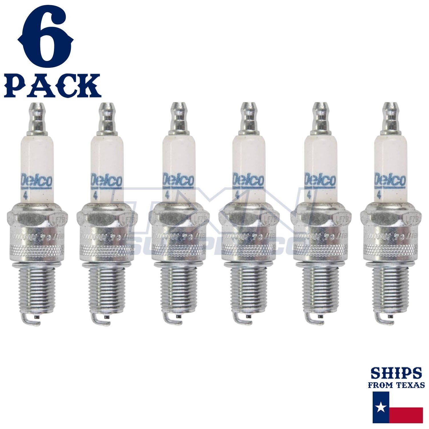6 Pack ACDelco Platinum Spark Plugs 1995-1996 for Ford LTD 4.0L