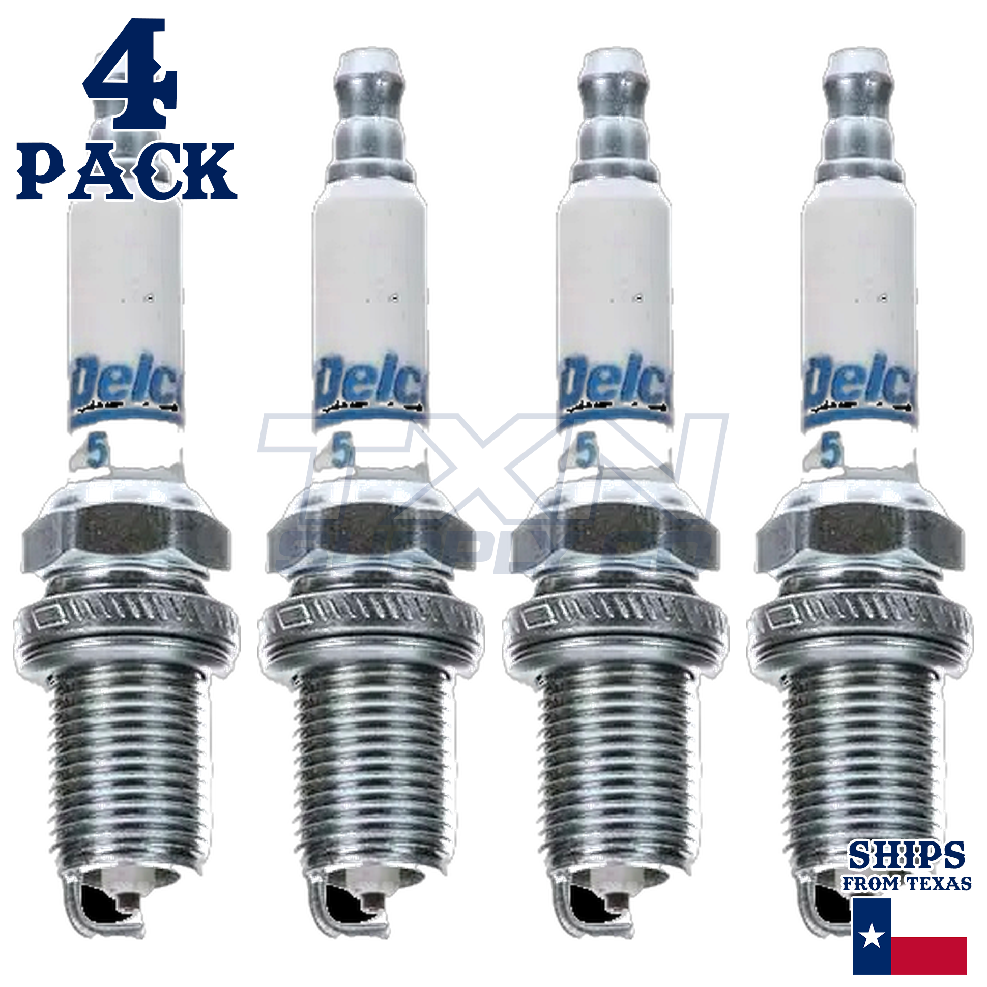 4 Pack GM ACDelco RAPID05 #5 RAPIDFIRE Platinum Spark Plugs 19308030 - Image 2
